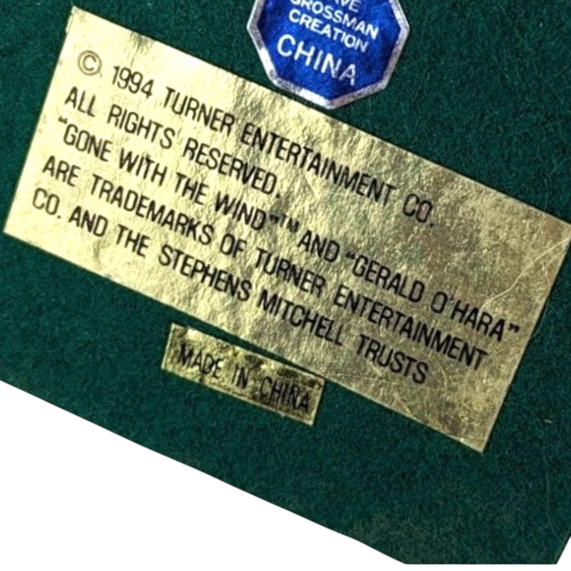 1981 Dave Grossman Gerald O'Hara Figurine