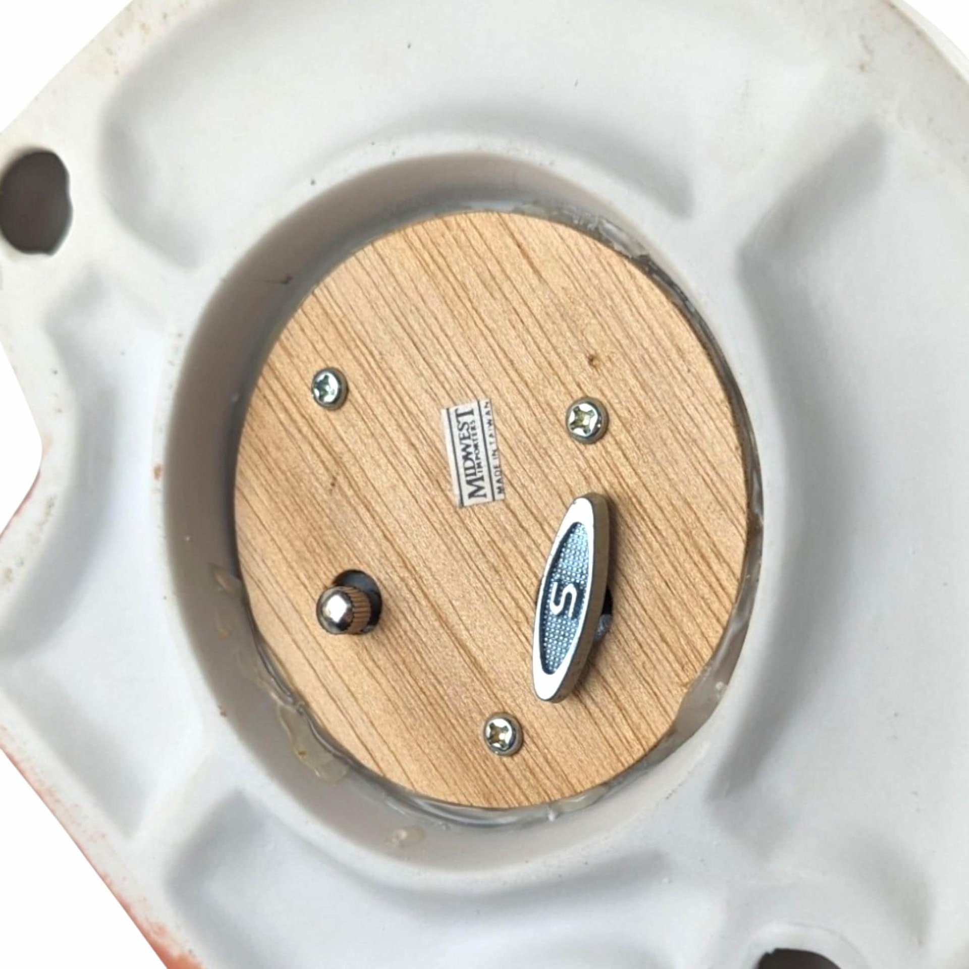 Vintage Midwest Santa at Window Music Box