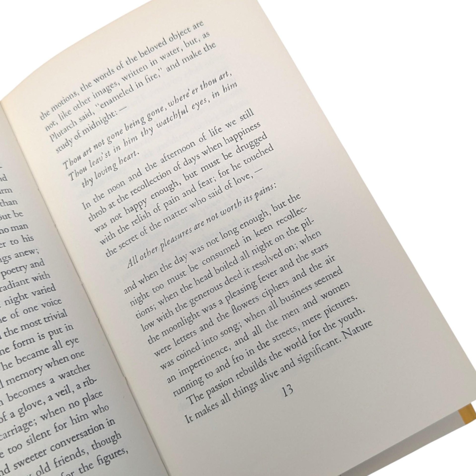 Vintage On Love and Friendship Hardcover Book: Ralph Waldo Emerson Mid-Century Literature