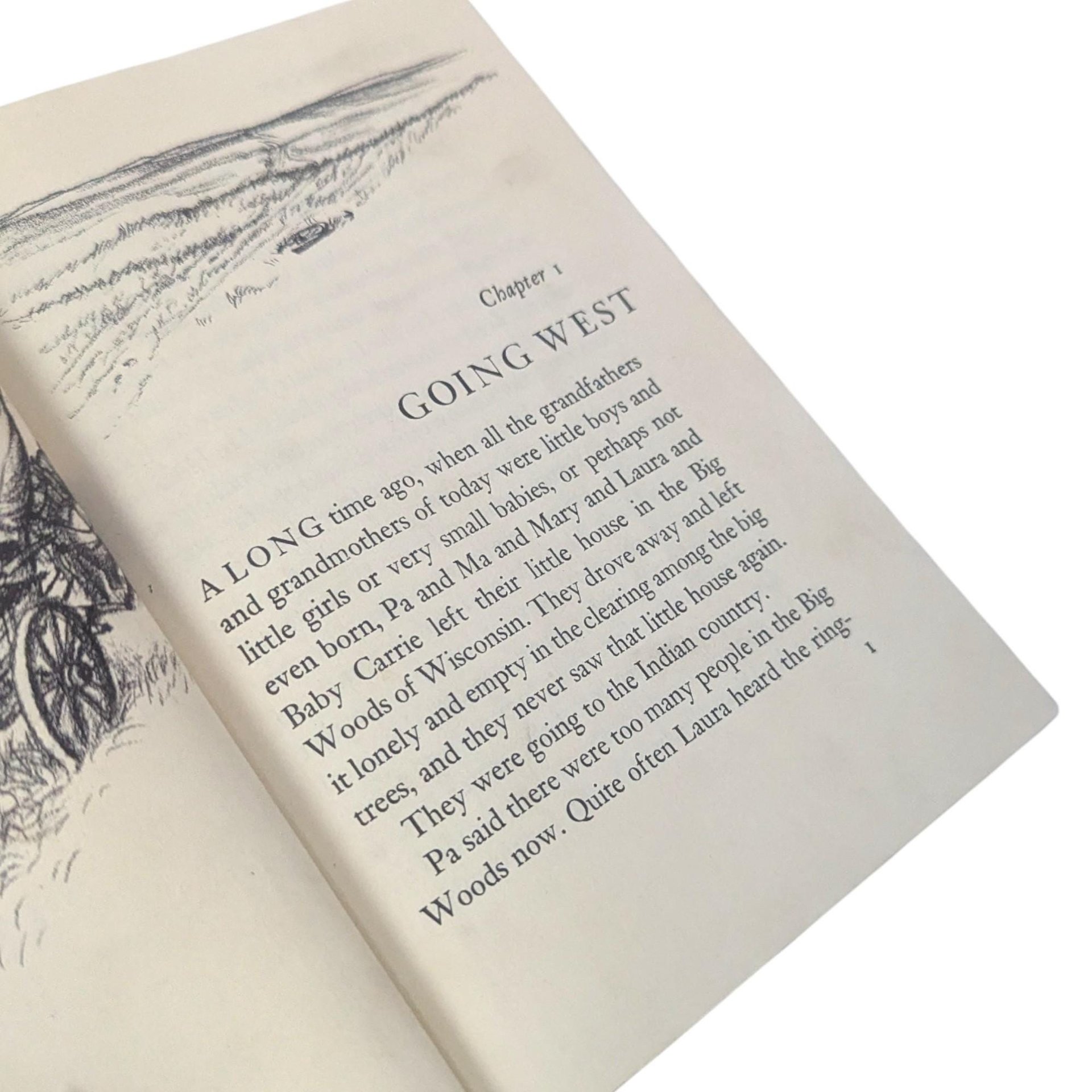 Vintage 1953-1971 Little House on the Prairie Hardcover Book Choice: Laura Ingalls Wilder Library Editions