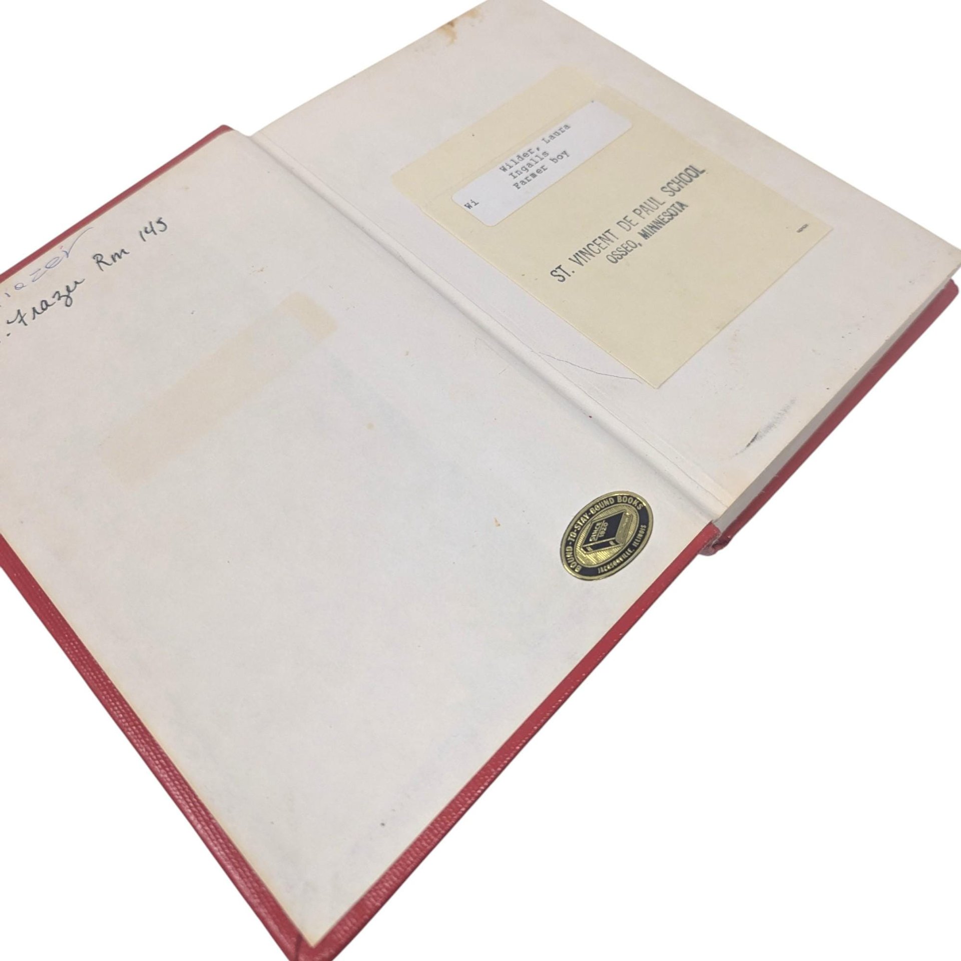 Vintage 1953-1971 Little House on the Prairie Hardcover Book Choice: Laura Ingalls Wilder Library Editions