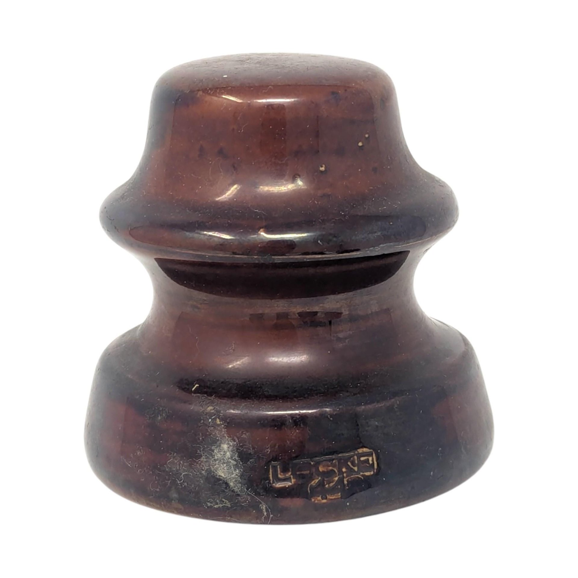 Antique and Vintage Glass Insulator Choice: Hemingray Brookfield Locke Industrial Decor