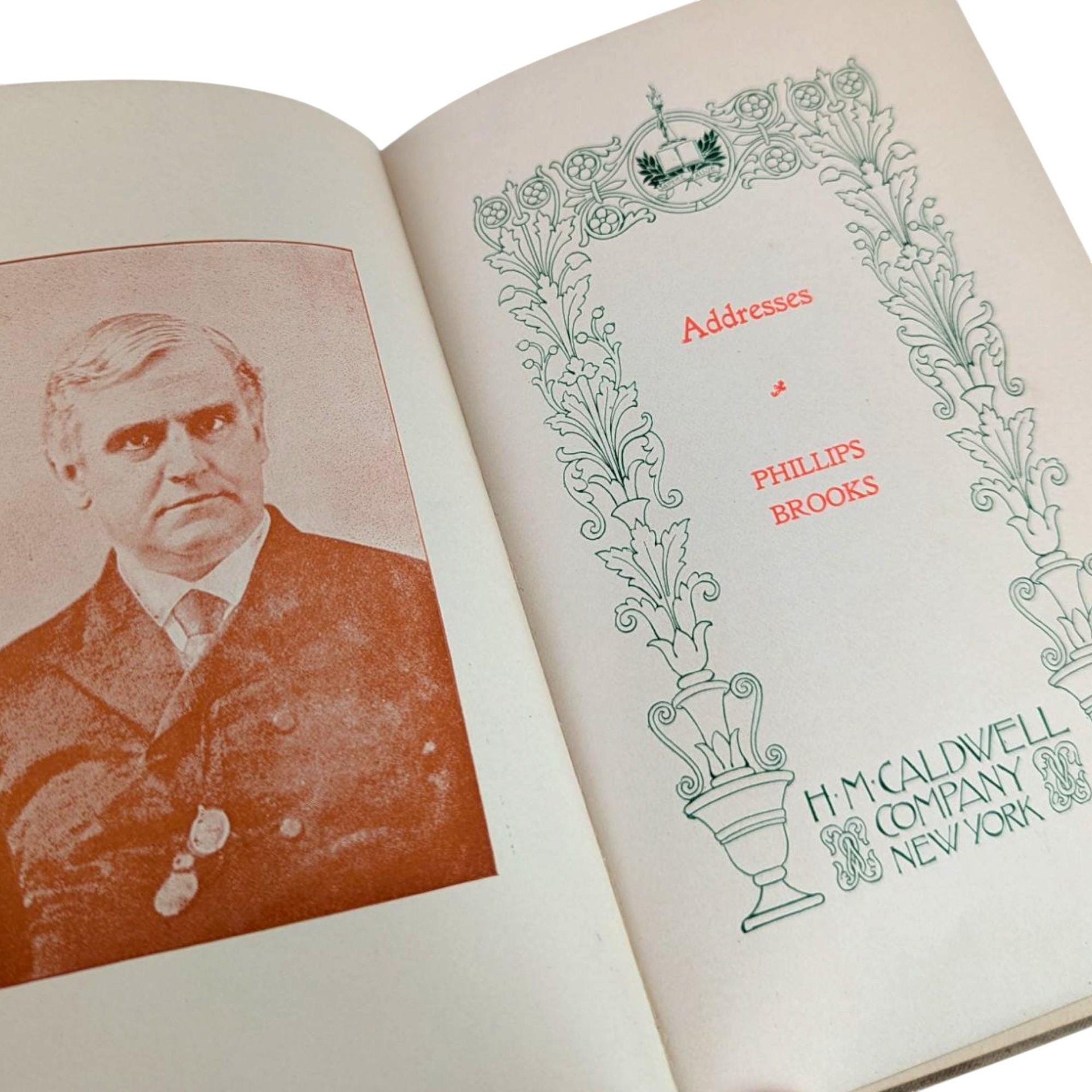 Antique Addresses Phillips Brooks Hardcover