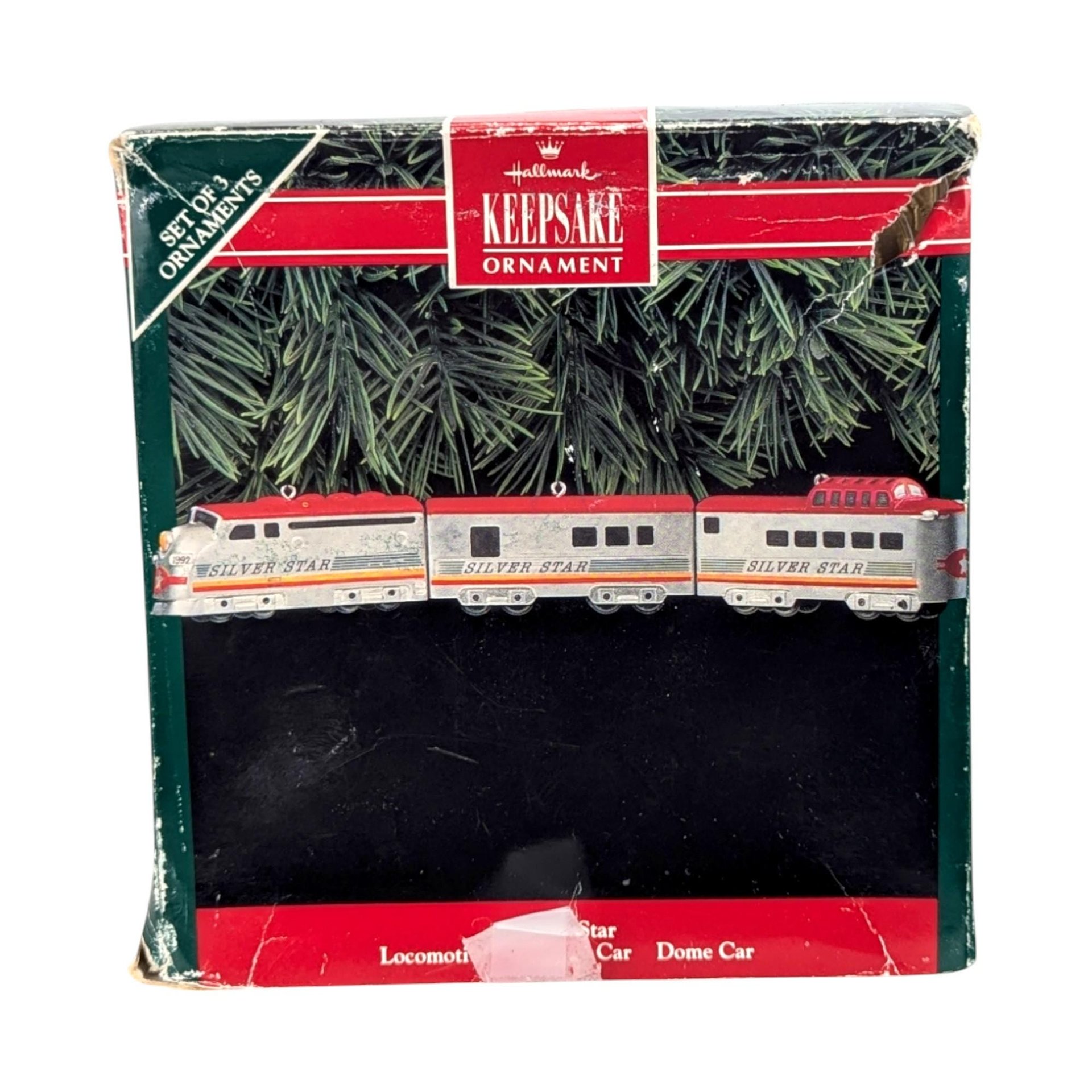 1992 Hallmark Keepsake Train Ornaments