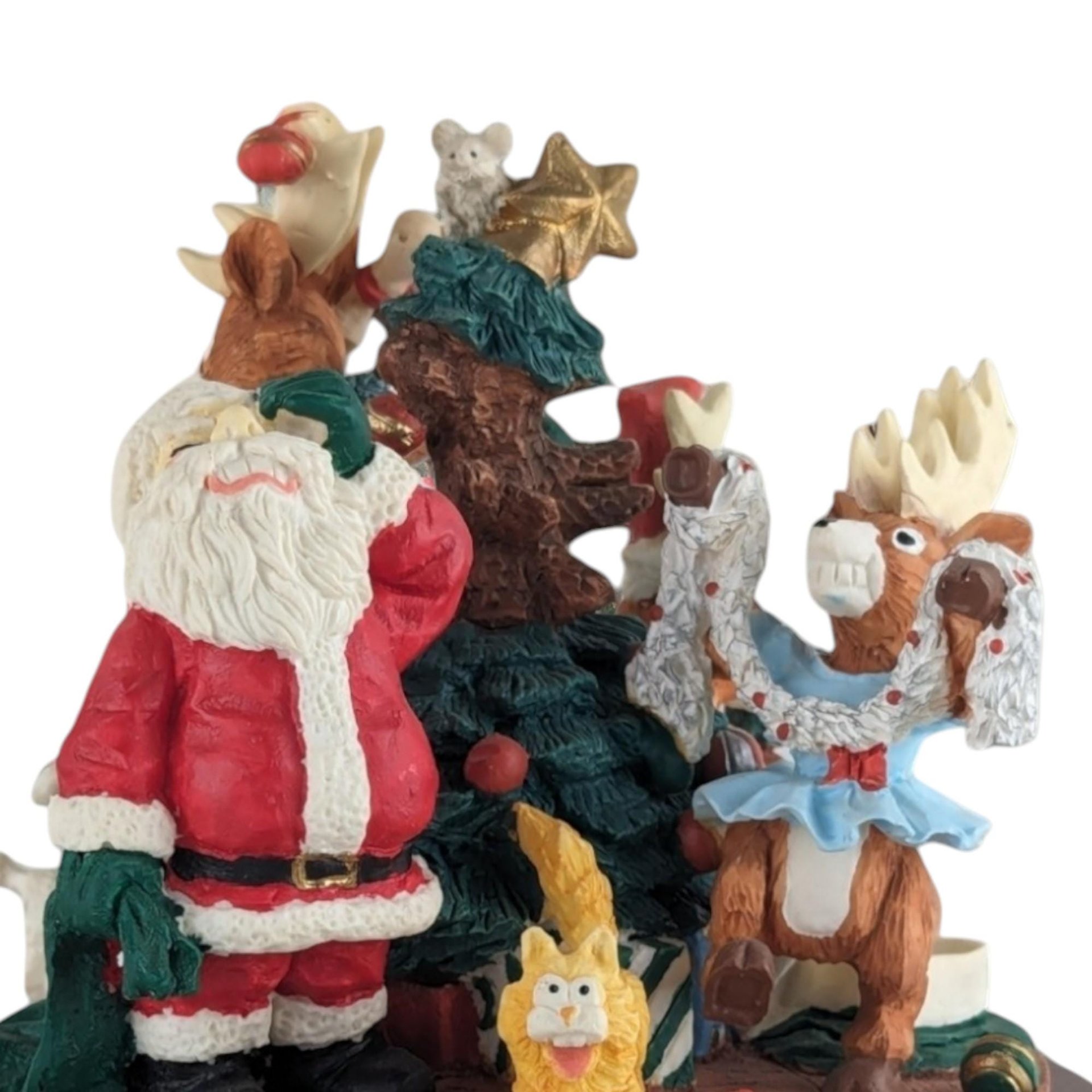 Vintage House of Lloyd Music Box: Wreck the Halls Christmas