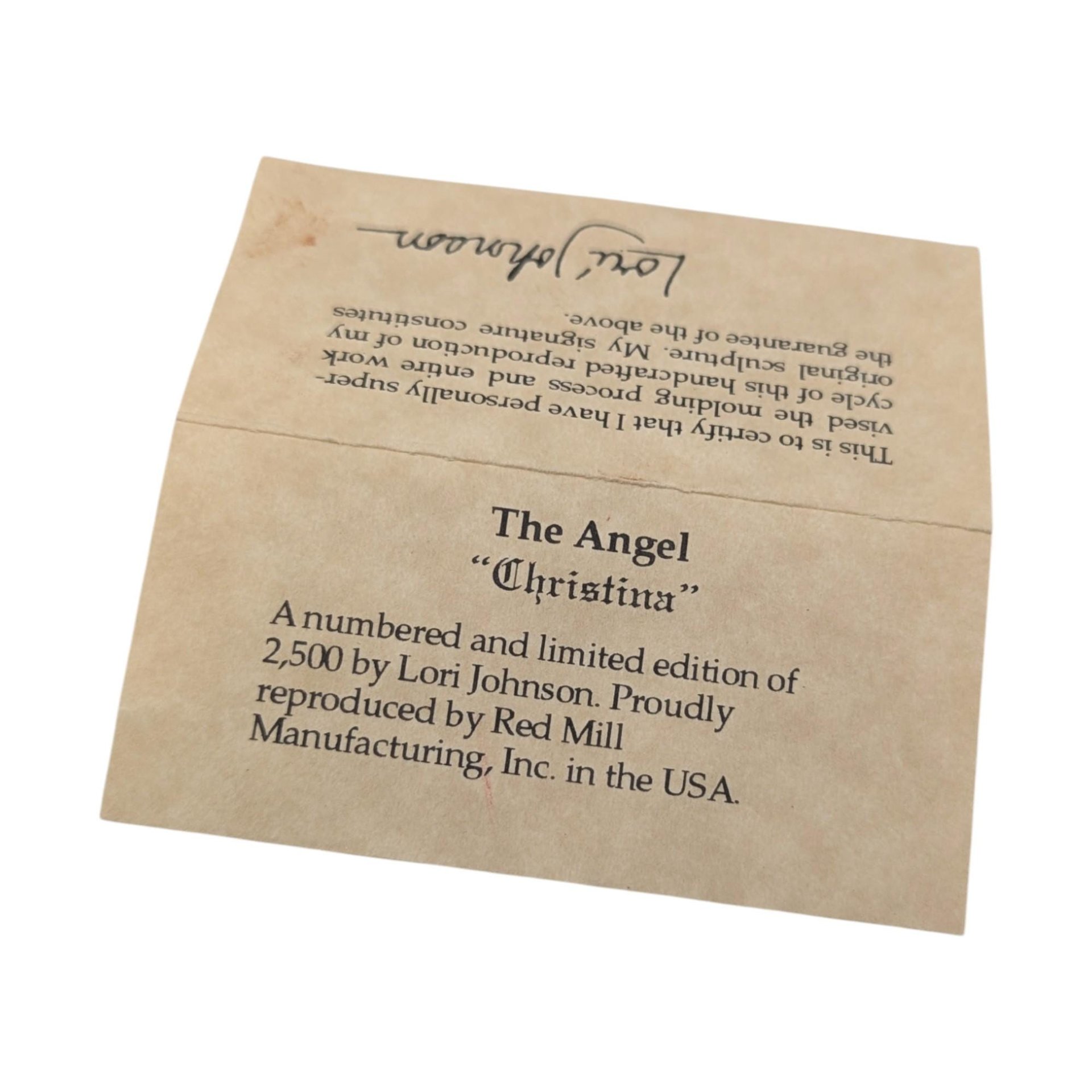Vintage Lori Johnson Christina Angel