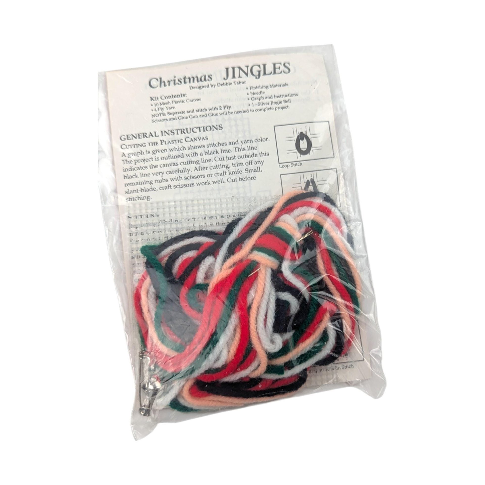 1993 Christmas Jingles Plastic Canvas Kits