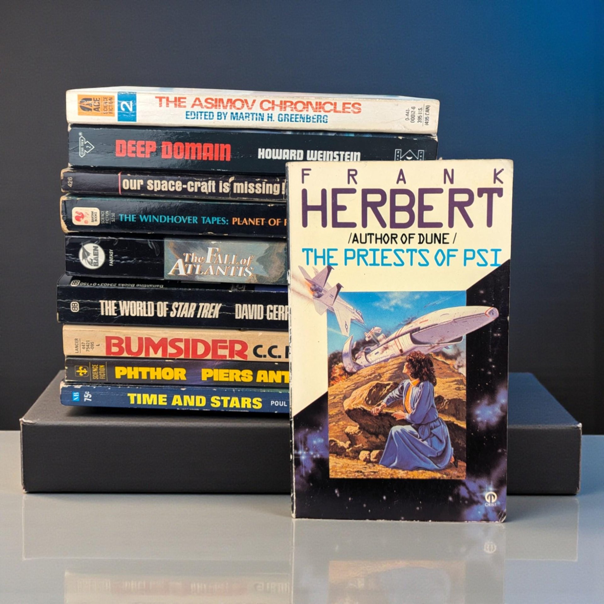 Vintage Sci-Fi Fantasy Paperback Book Choice: 1960s-1990s