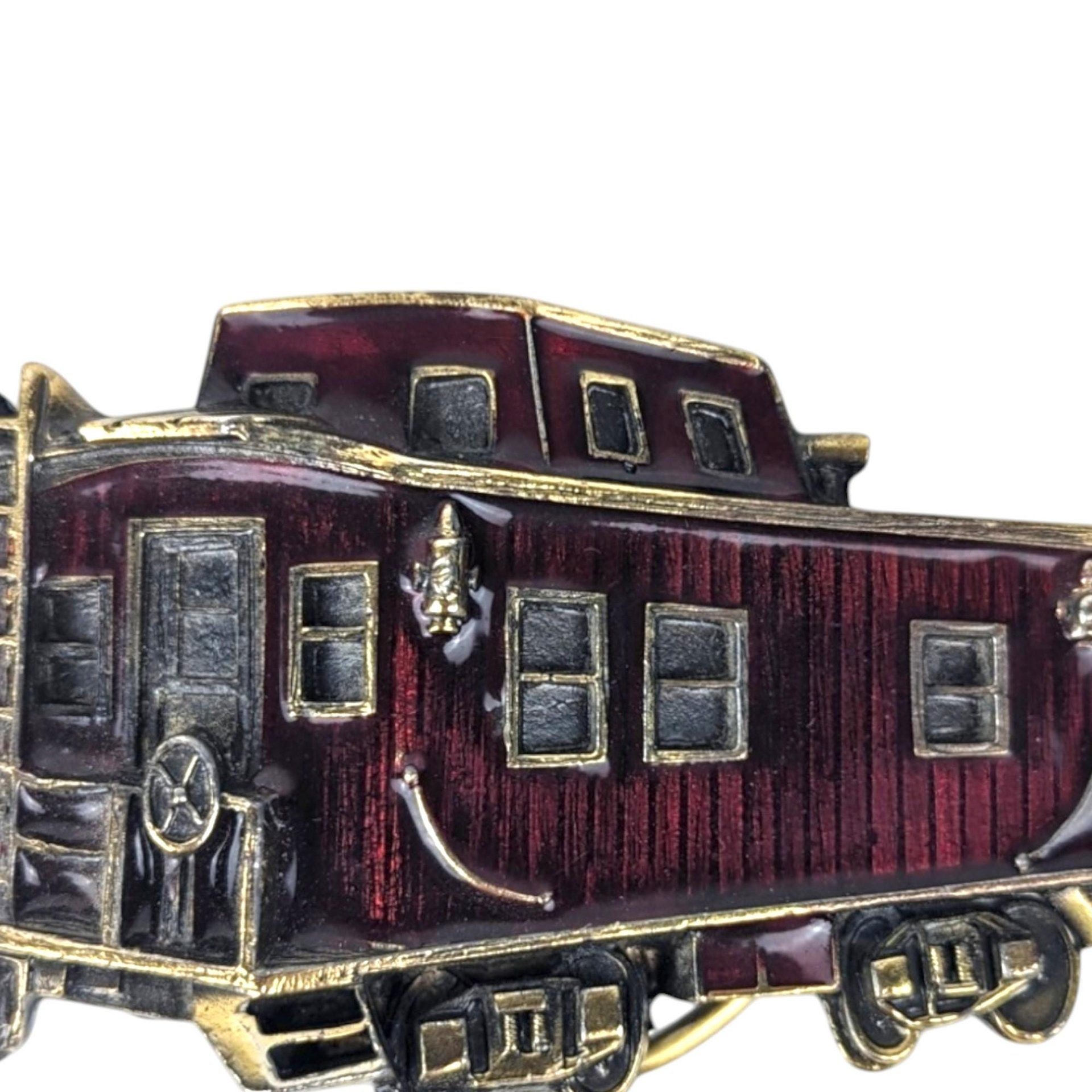 1976 Chicago Caboose Belt Buckle