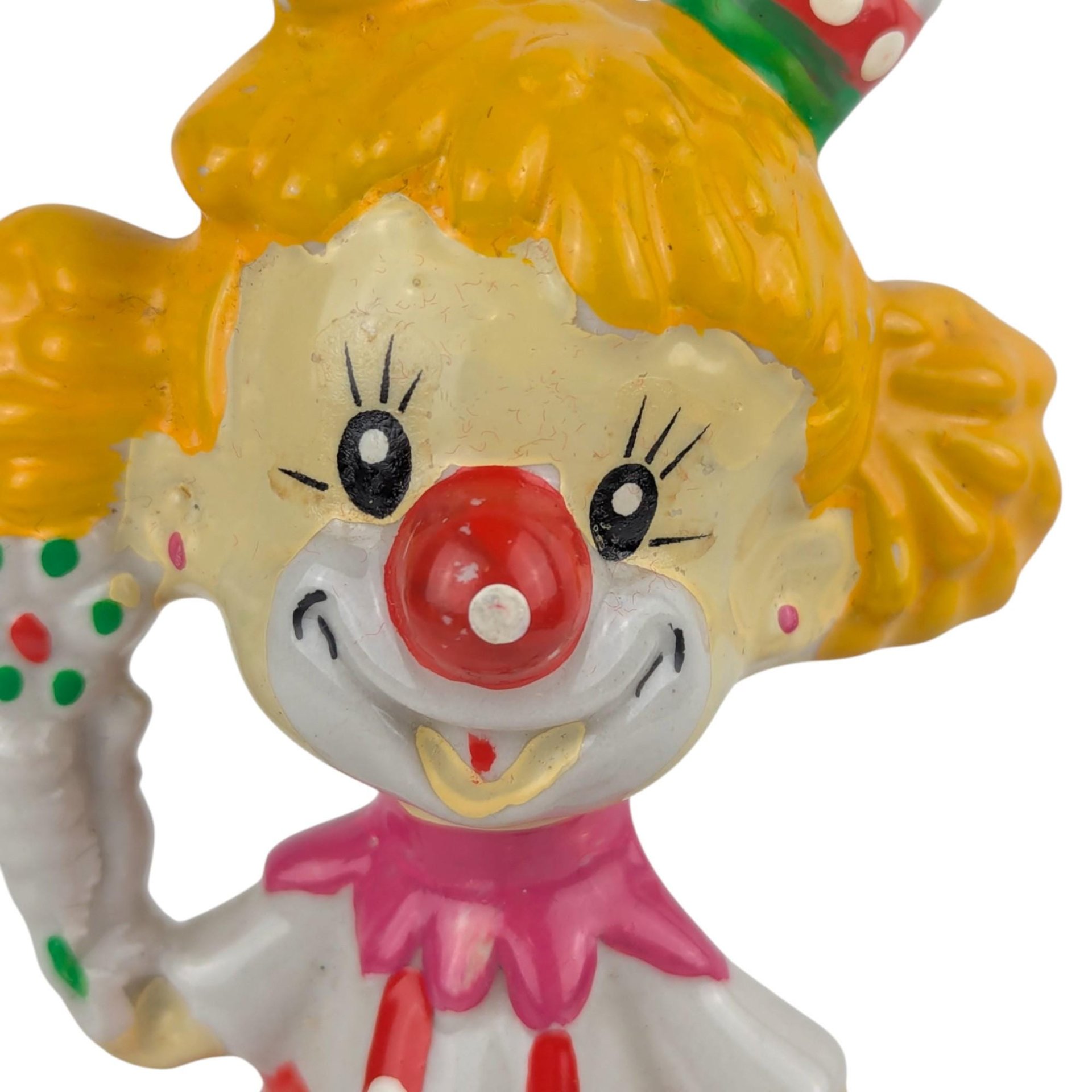 Vintage Edasa Ceramic Clown Figurine