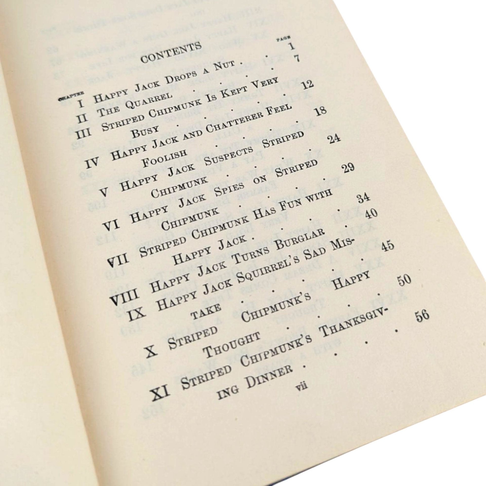 1918 Happy Jack Hardcover Book, Thornton W. Burgess