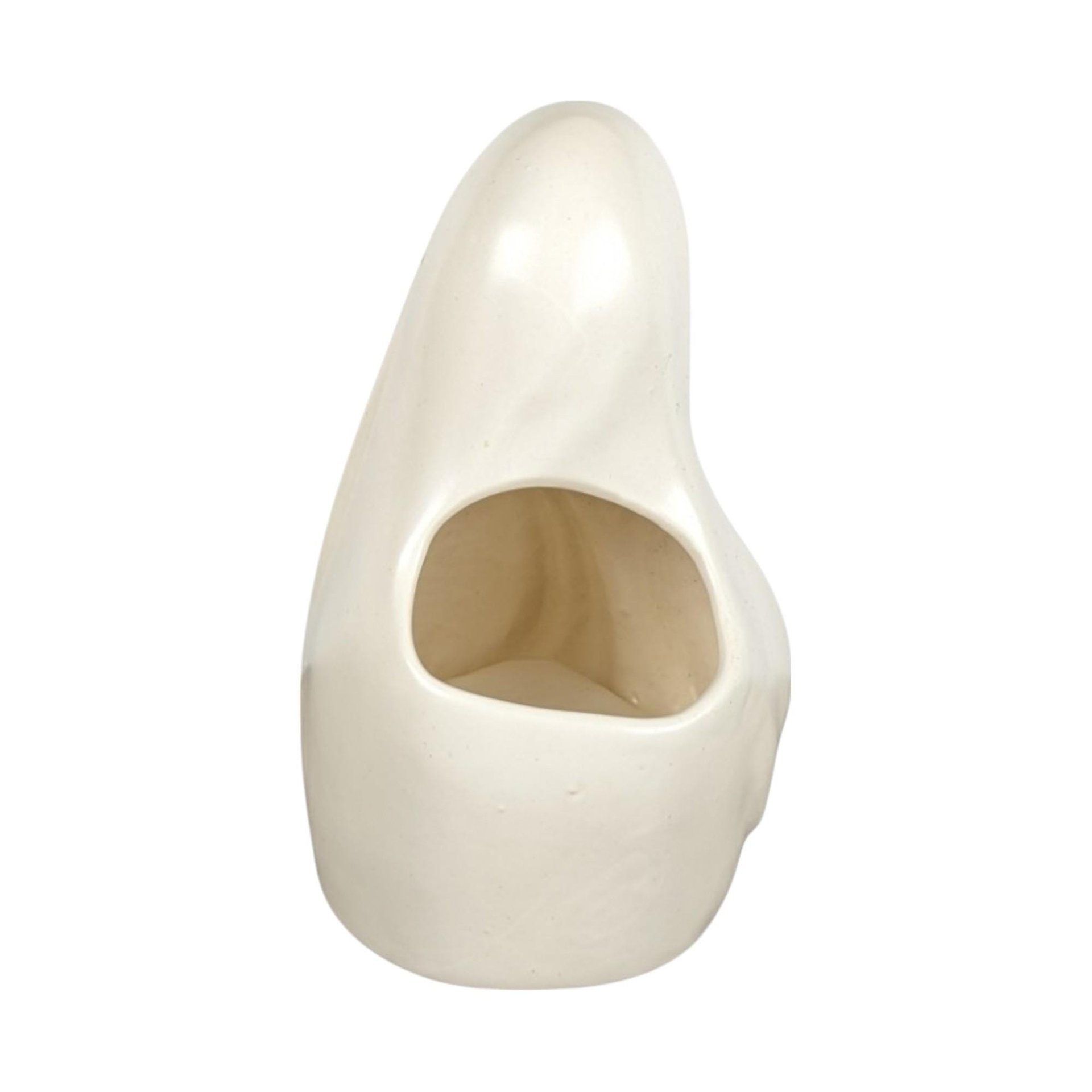 Vintage Pottery Madonna Music Box Planter