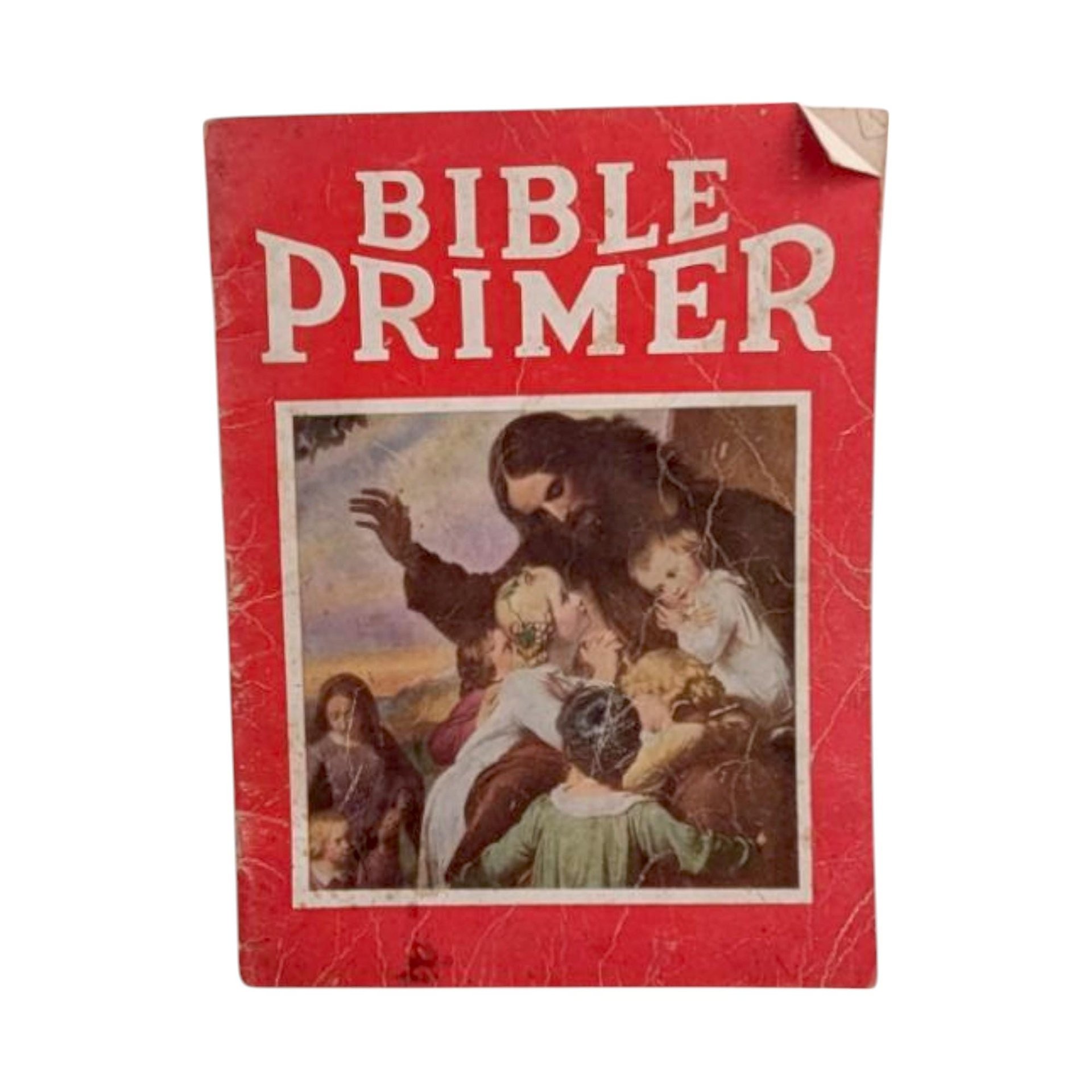1940s Bible Primer Children's Softcover Book