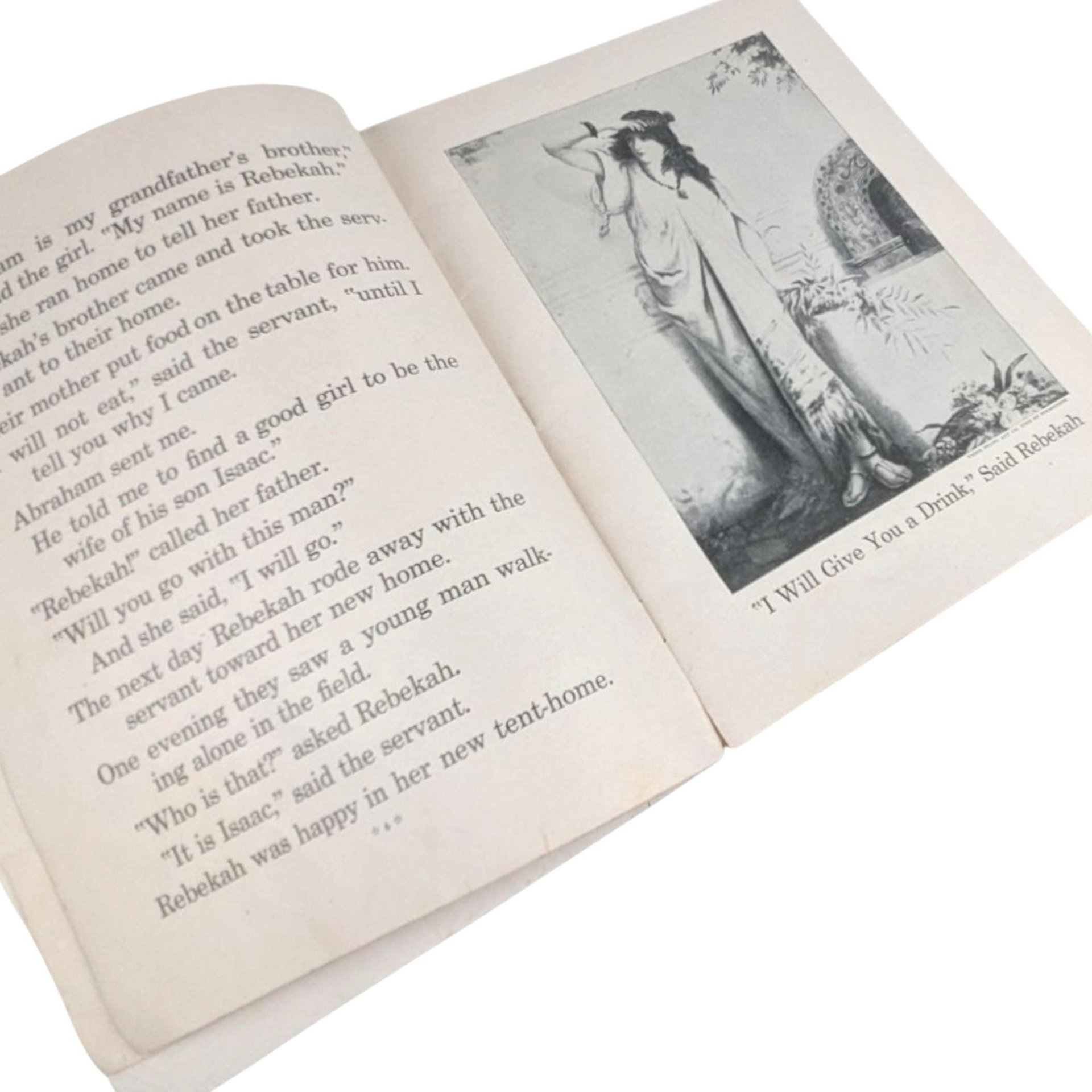 1940s Bible Primer Children's Softcover Book