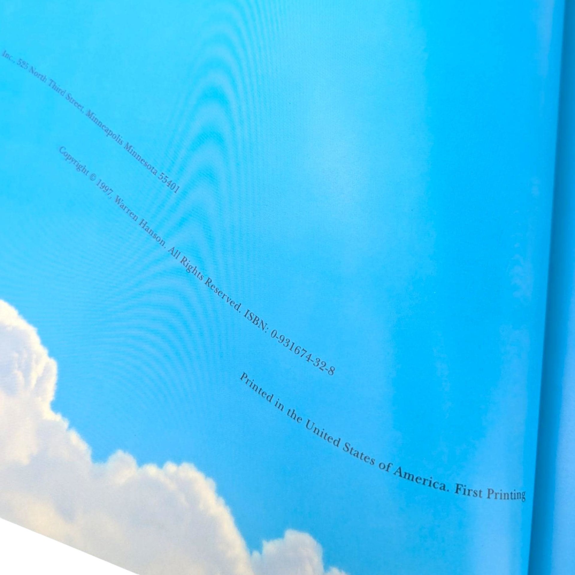 1997 Signed The Next Place Hardcover Book First Edition: Warren Hanson