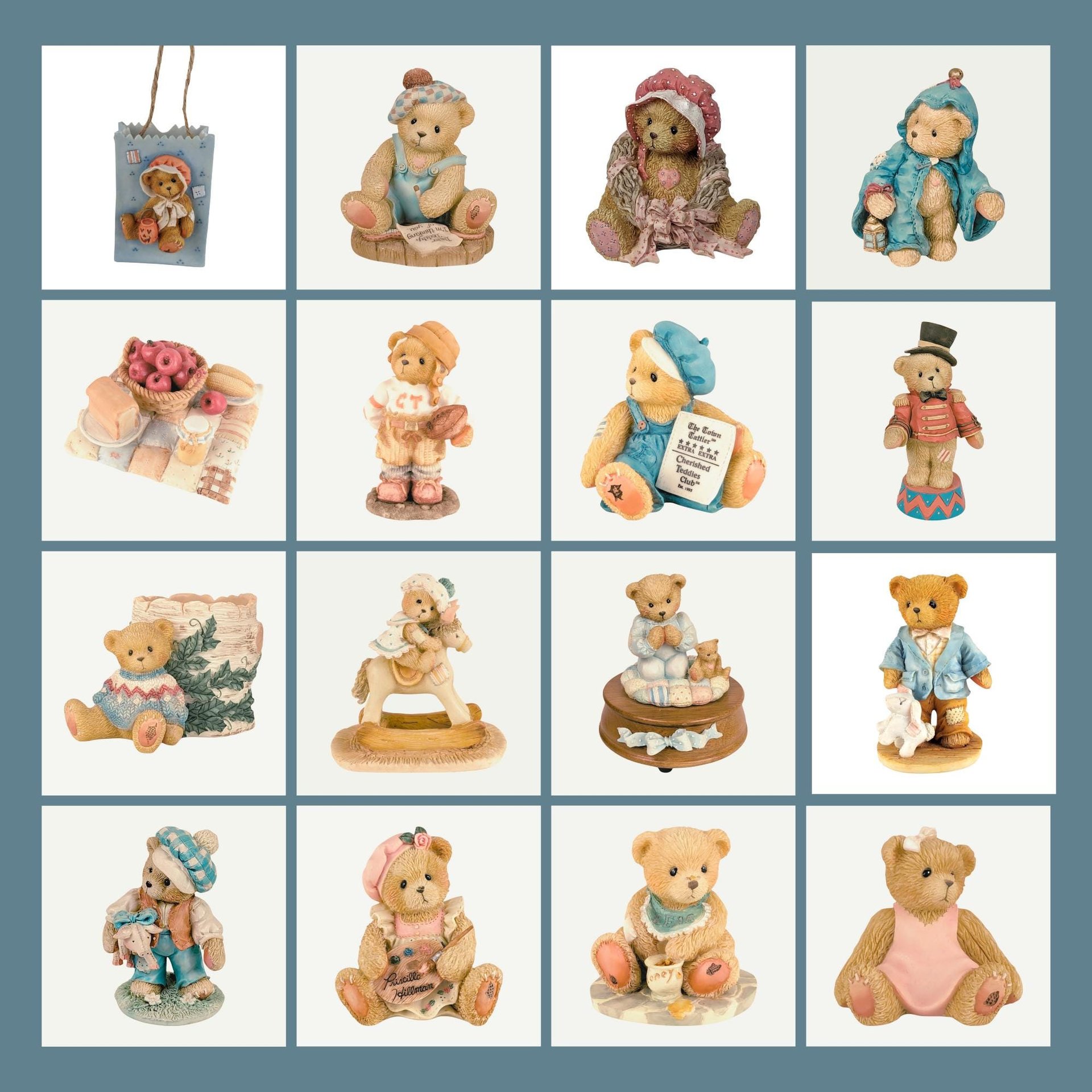 Vintage Cherished Teddies Collection Choice