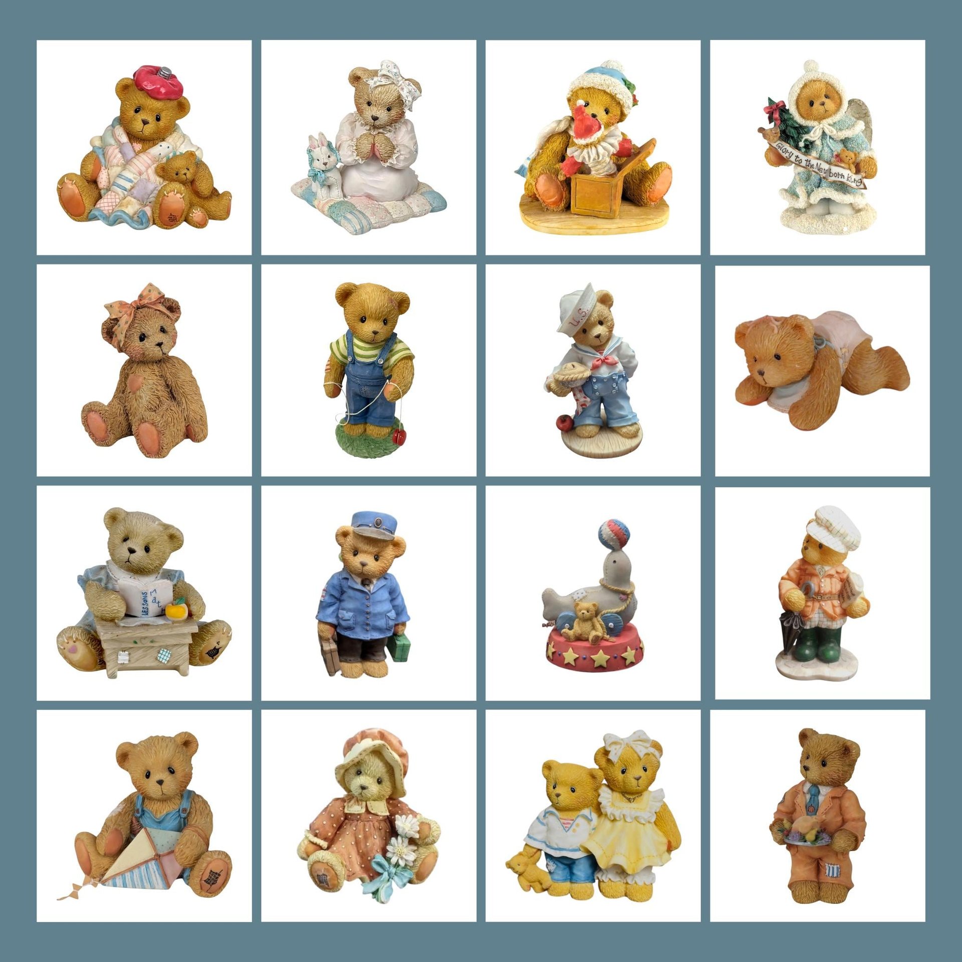 Vintage Cherished Teddies Figurine Choice