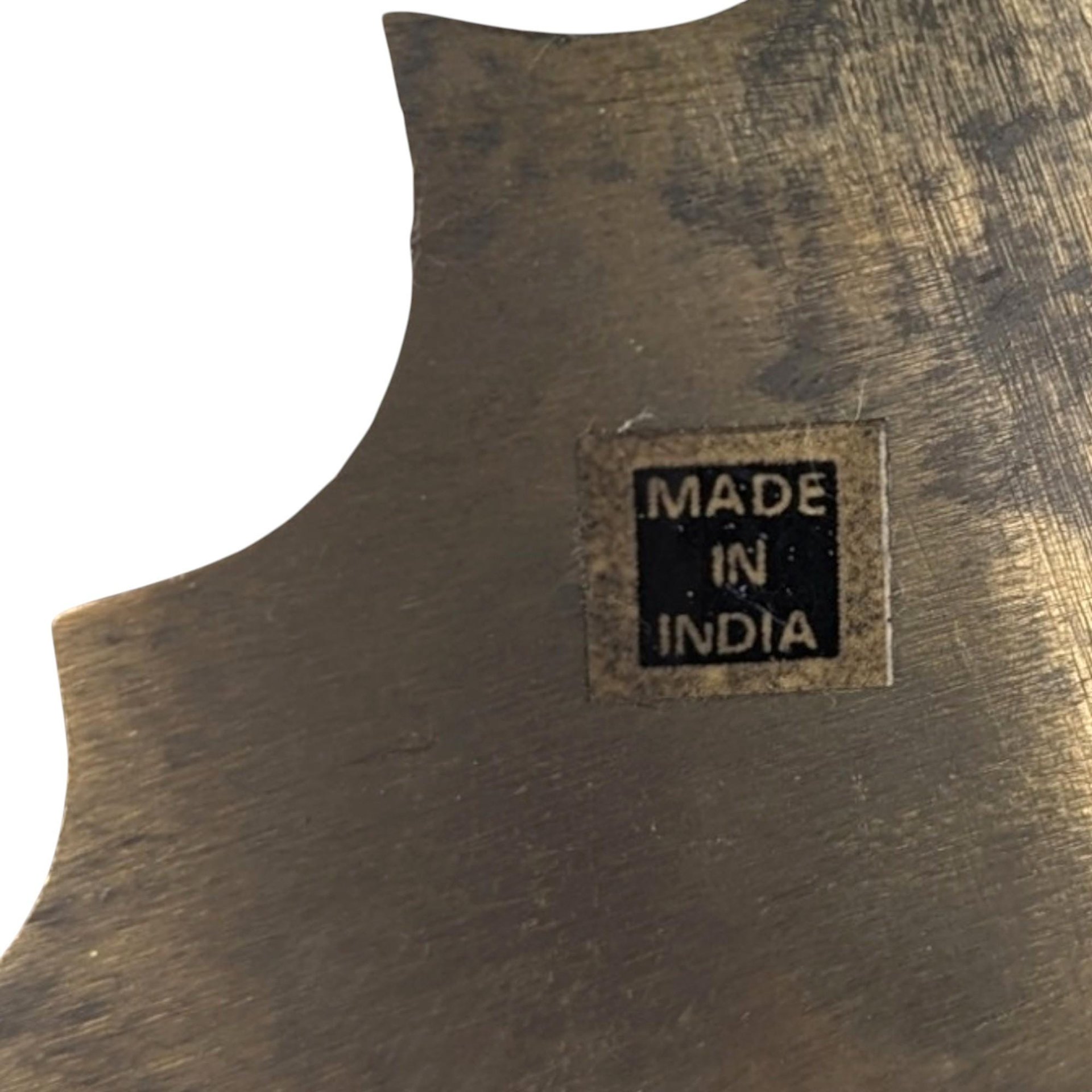 Vintage Brass Leaf Chamberstick Set