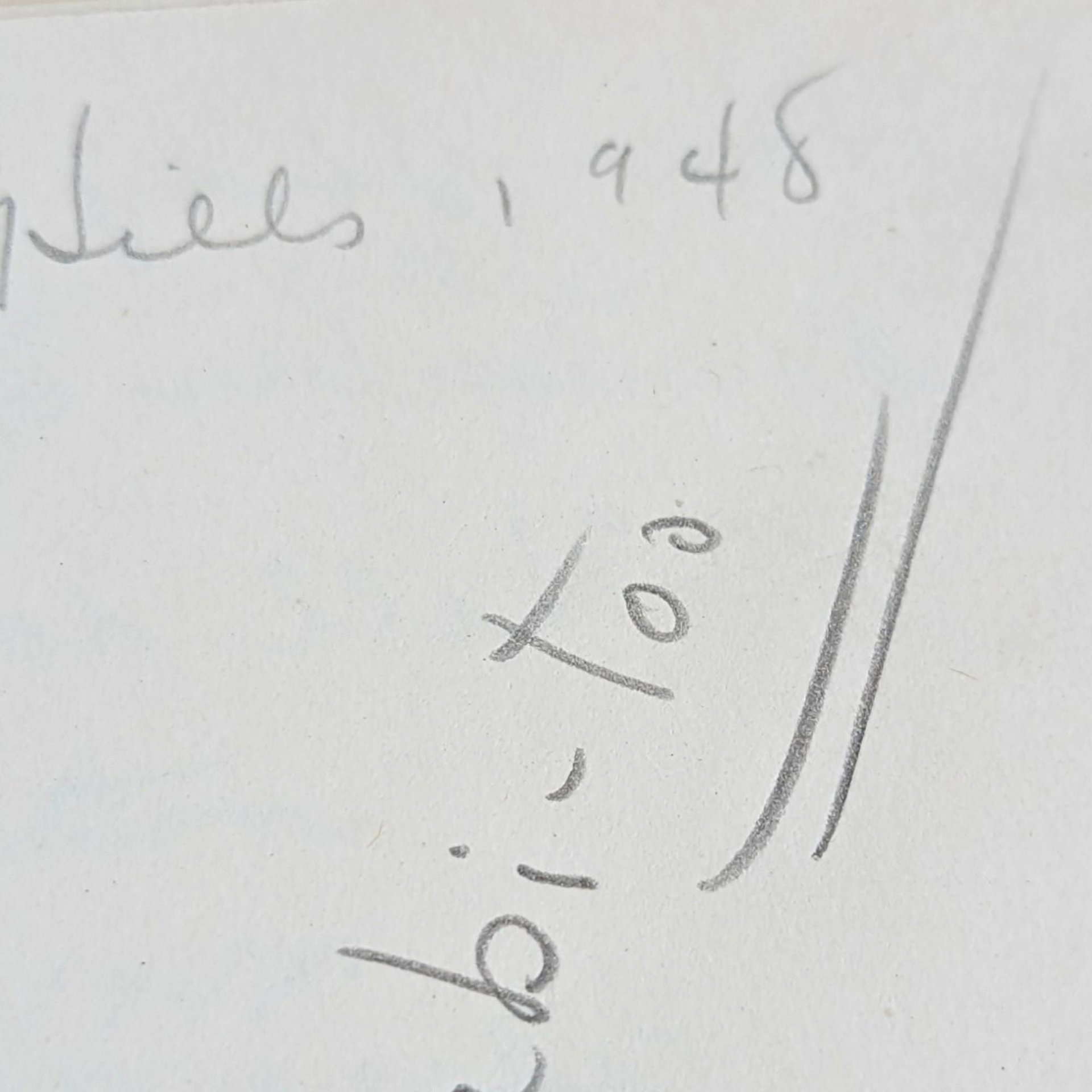 1948 Wooden High School Autograph Book