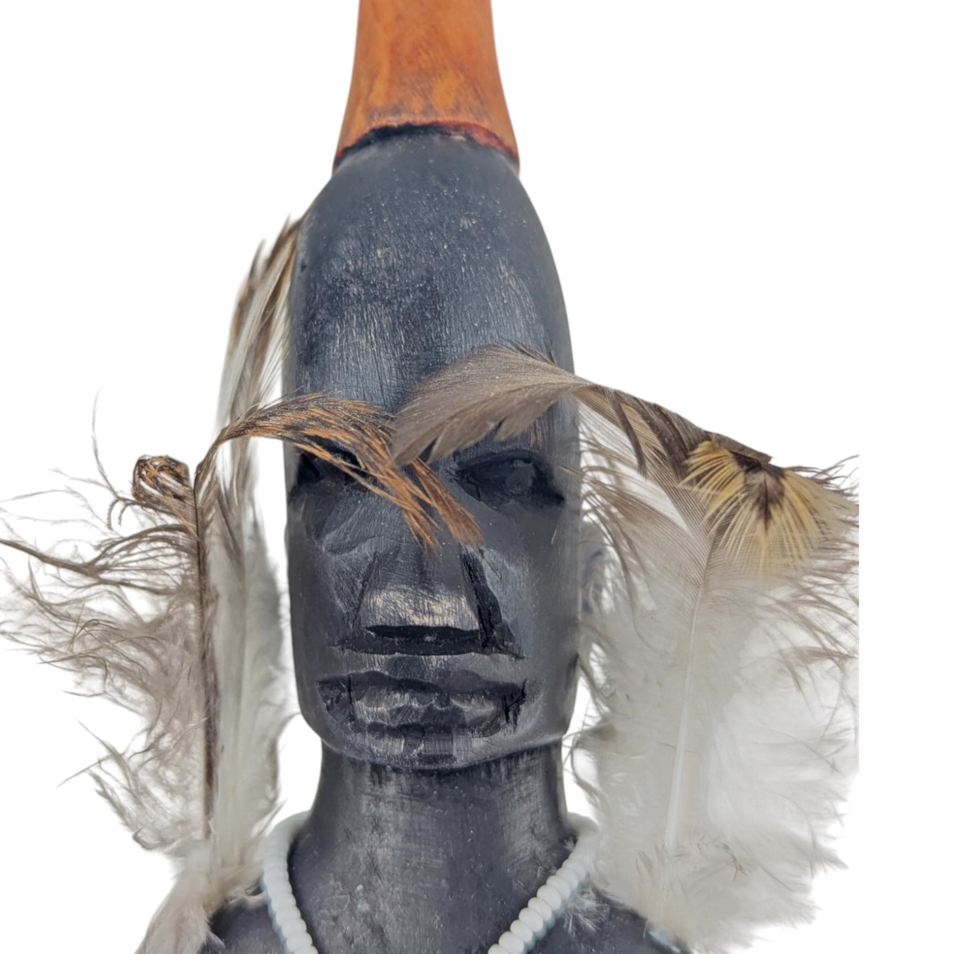 Vintage Hand Carved African Tribal Figure