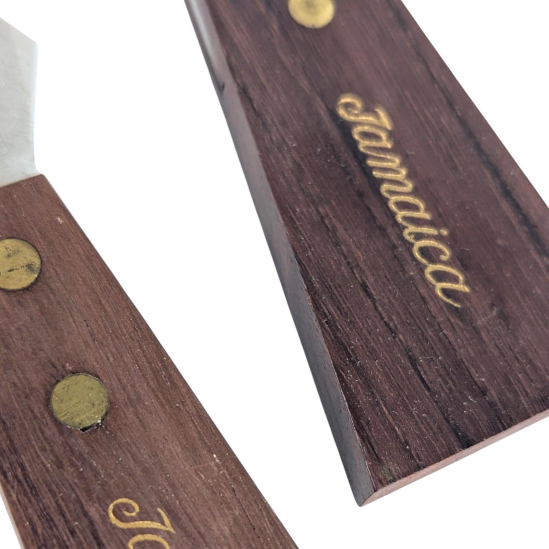 1960s Jamaican Rosewood Bar Tool Set