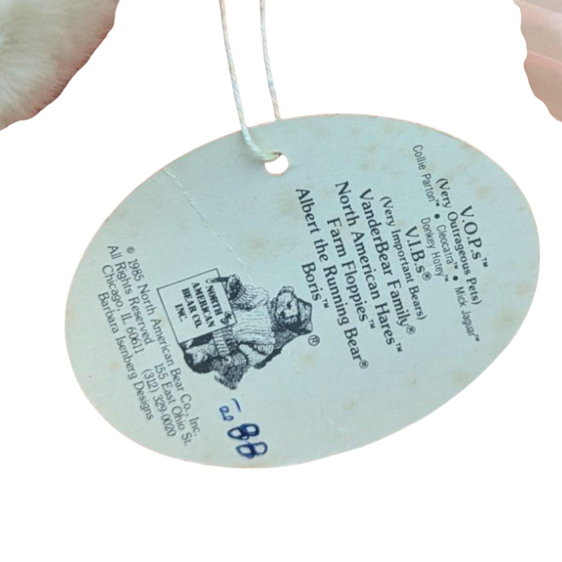 1985 North American Bear Co Collie Parton Plush