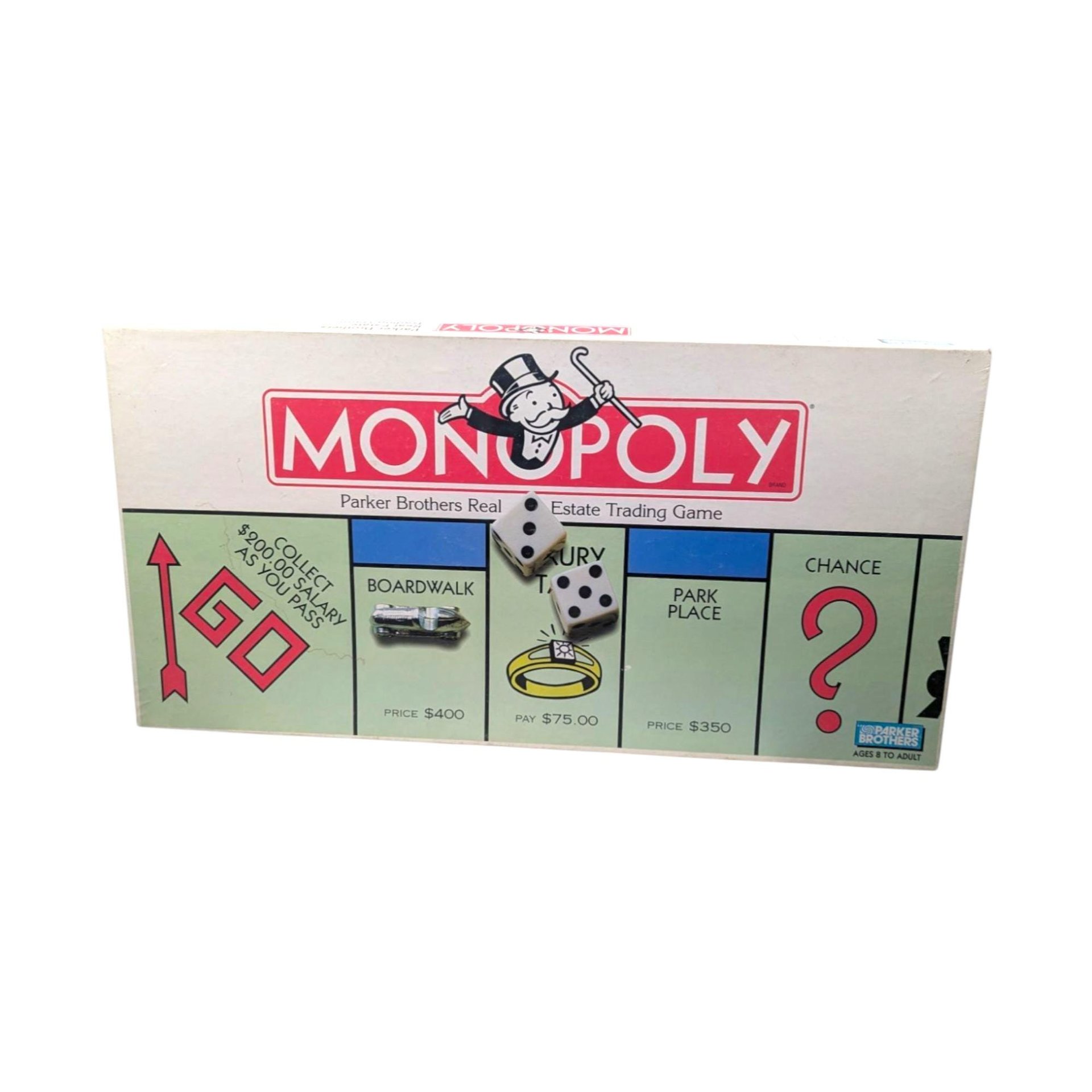 1997 Hasbro Monopoly Board Game