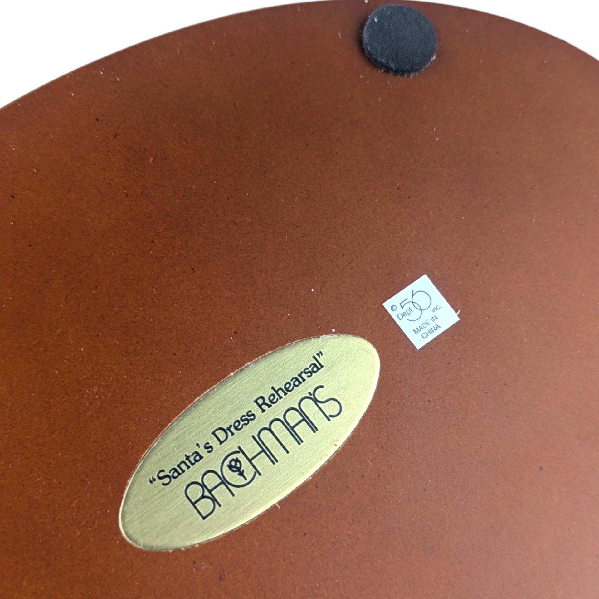 1995 Dept 56 Santa's Dress Rehearsal Figure