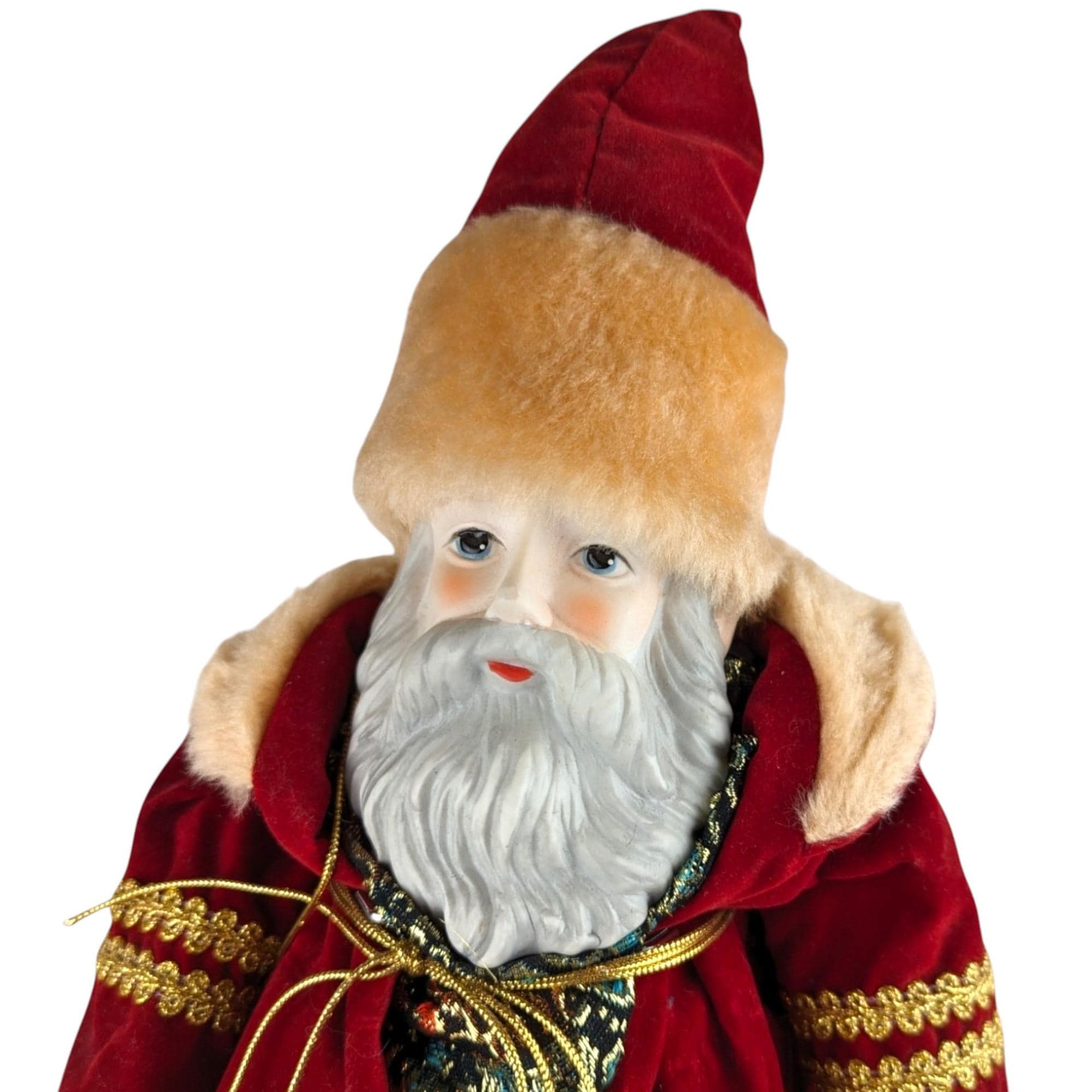 Vintage Roman 18" Santa Figure