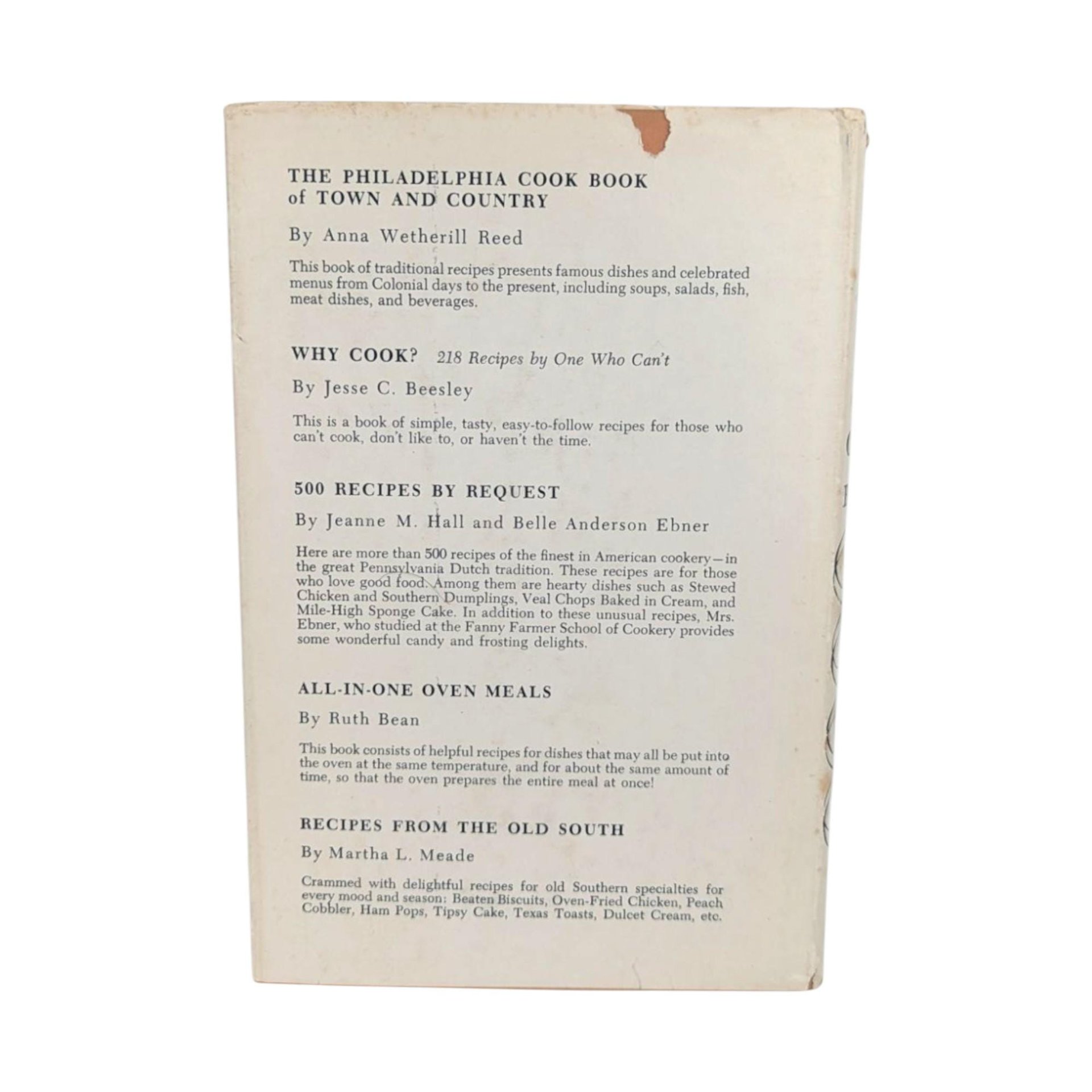 1939 The New World Wide Cook Book Hardcover