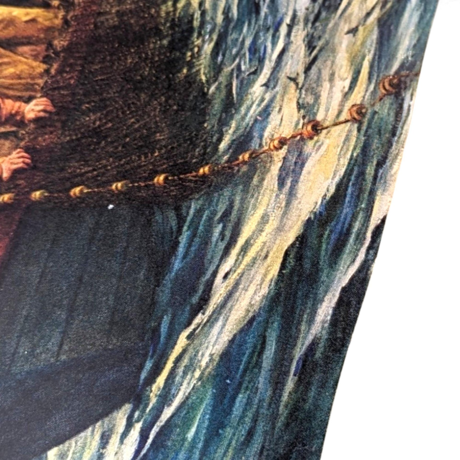 Vintage Large Red Embossed Scrapbook: Norman Rockwell Art Prints