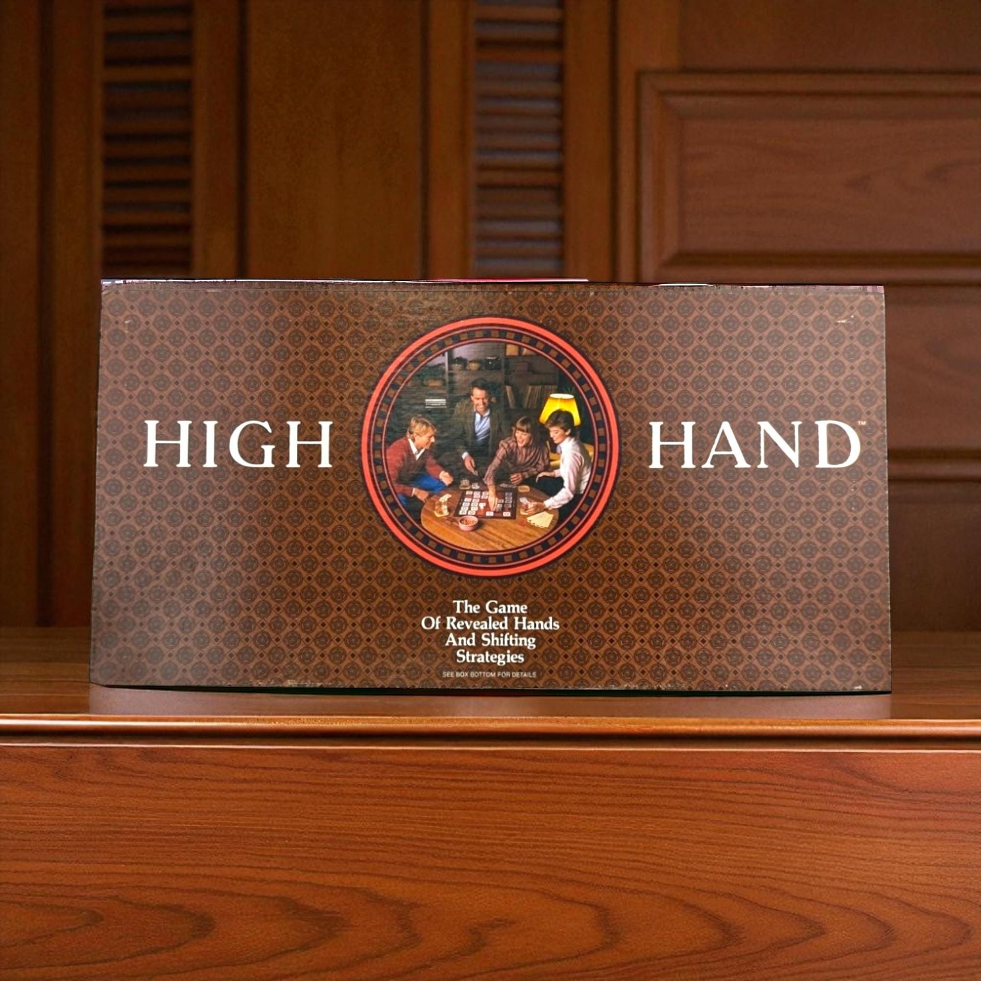 1984 High Hand Board Game