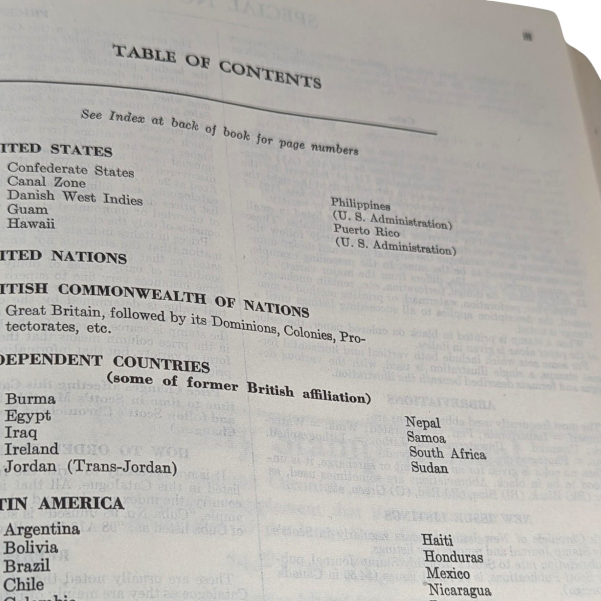 1968 Scott's Standard Postage Stamp Catalogue: Volume 1