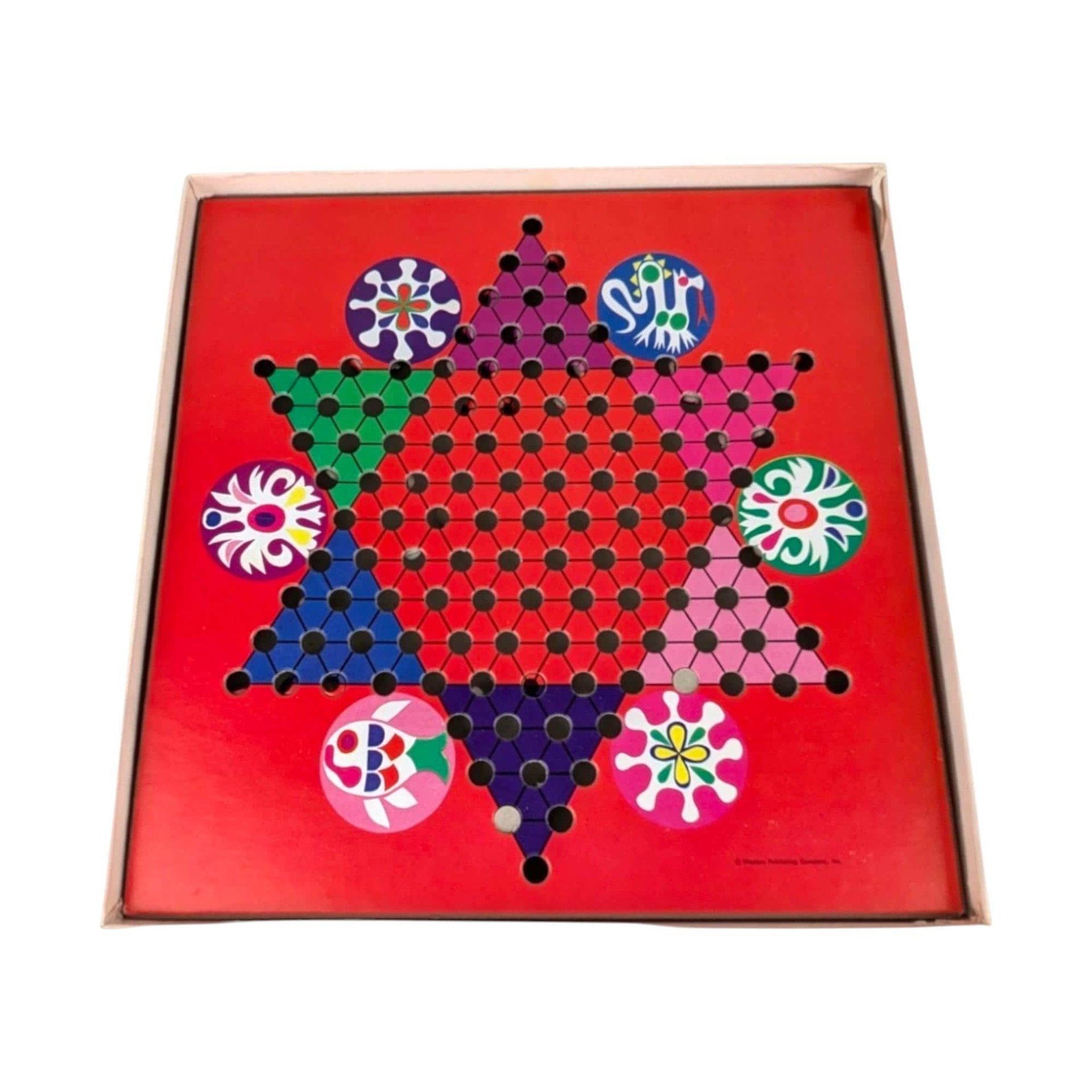 1966 Whitman Chinese Checkers Board Game