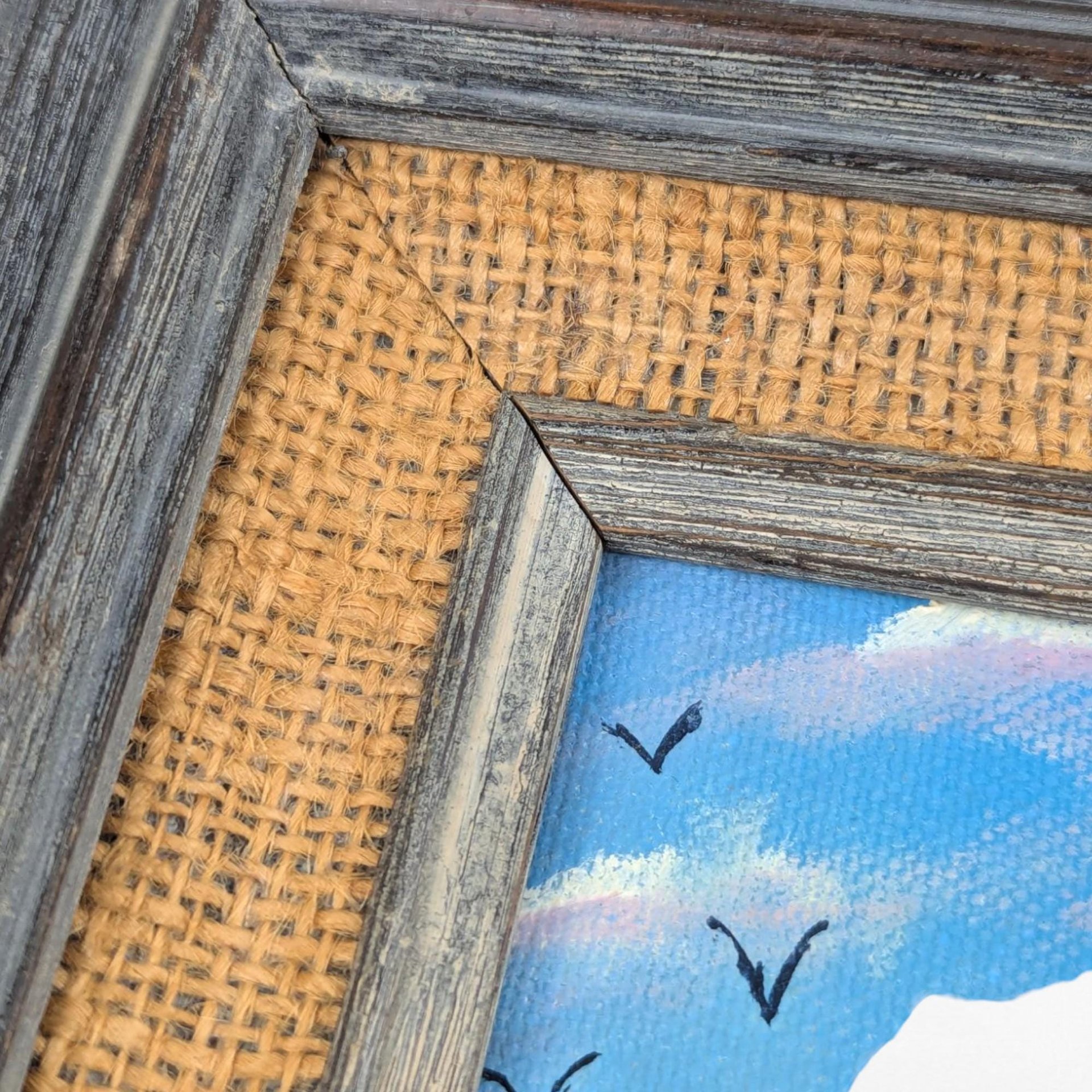 Vintage Clown Paintings Pair: