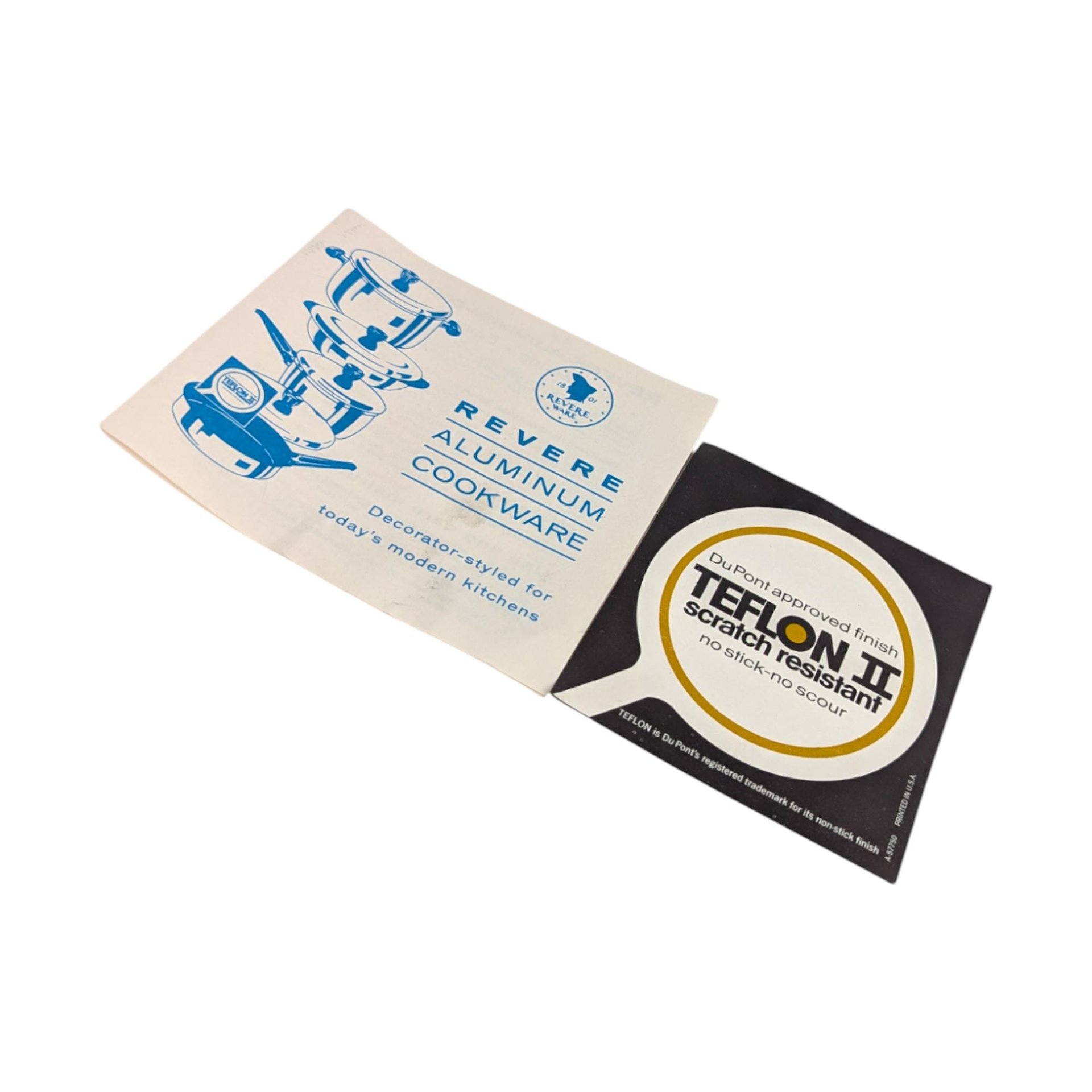 Vintage Revere Ware 2 Quart Sauce Pan