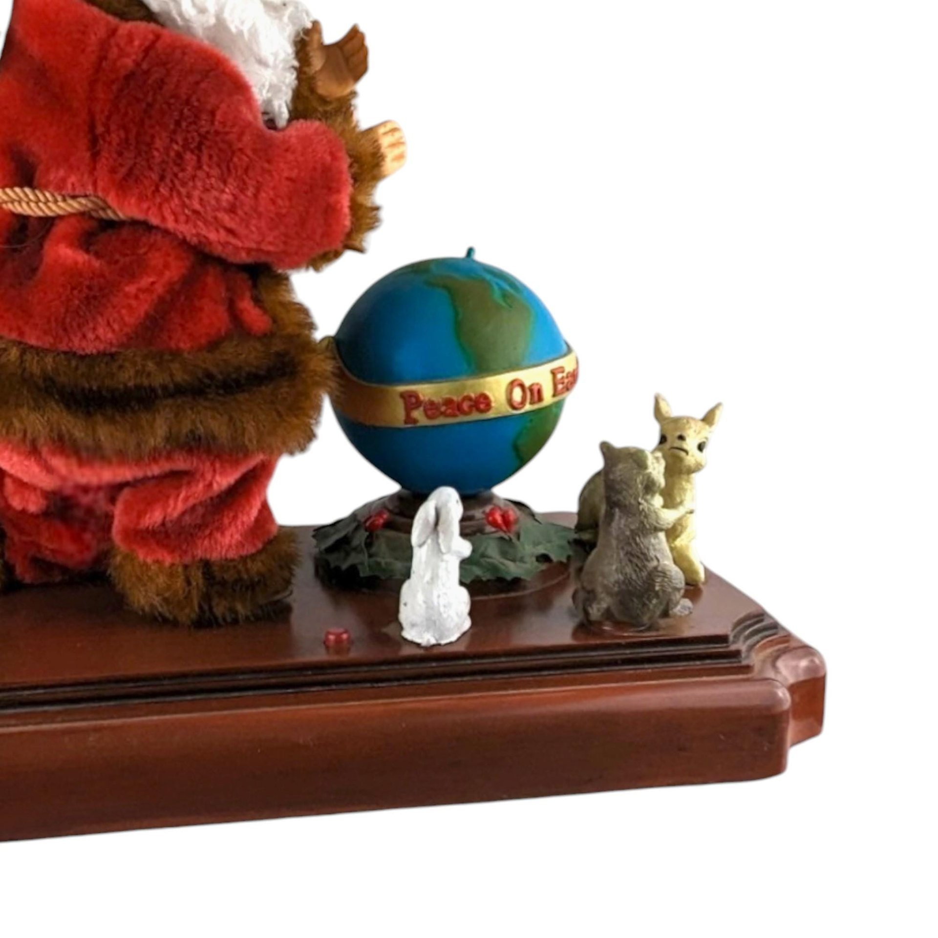 Vintage Gemmy Animated Musical Santa