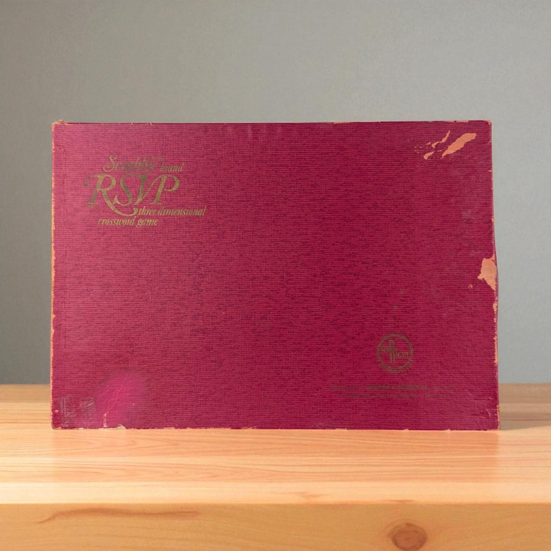 1966 Scrabble RSVP Board Game