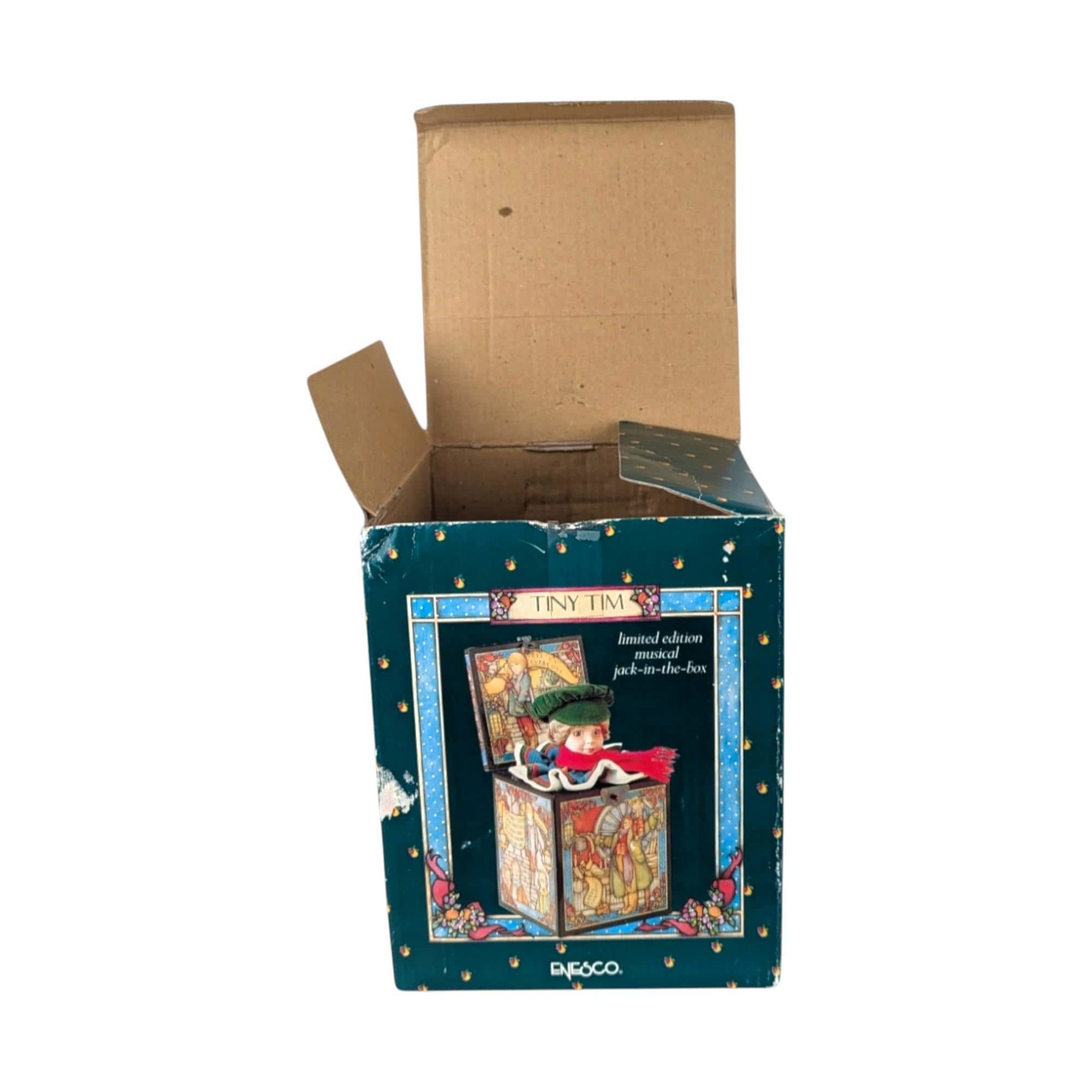 1988 Enesco Tiny Tim Music Box: Limited Edition