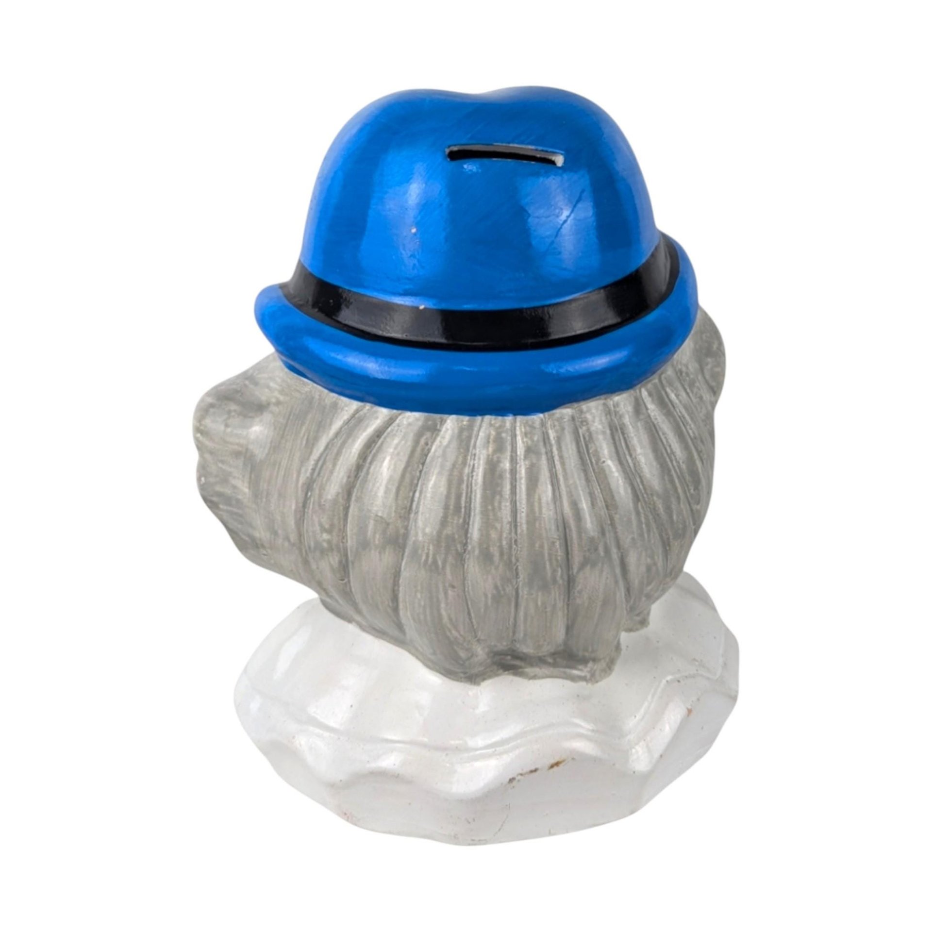 Vintage Ceramic Clown Head Coin Bank