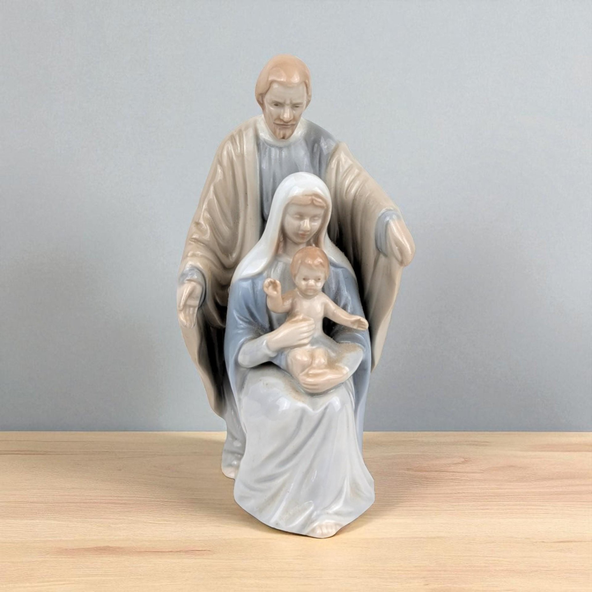 Vintage Roman Porcelain Holy Family Figurine