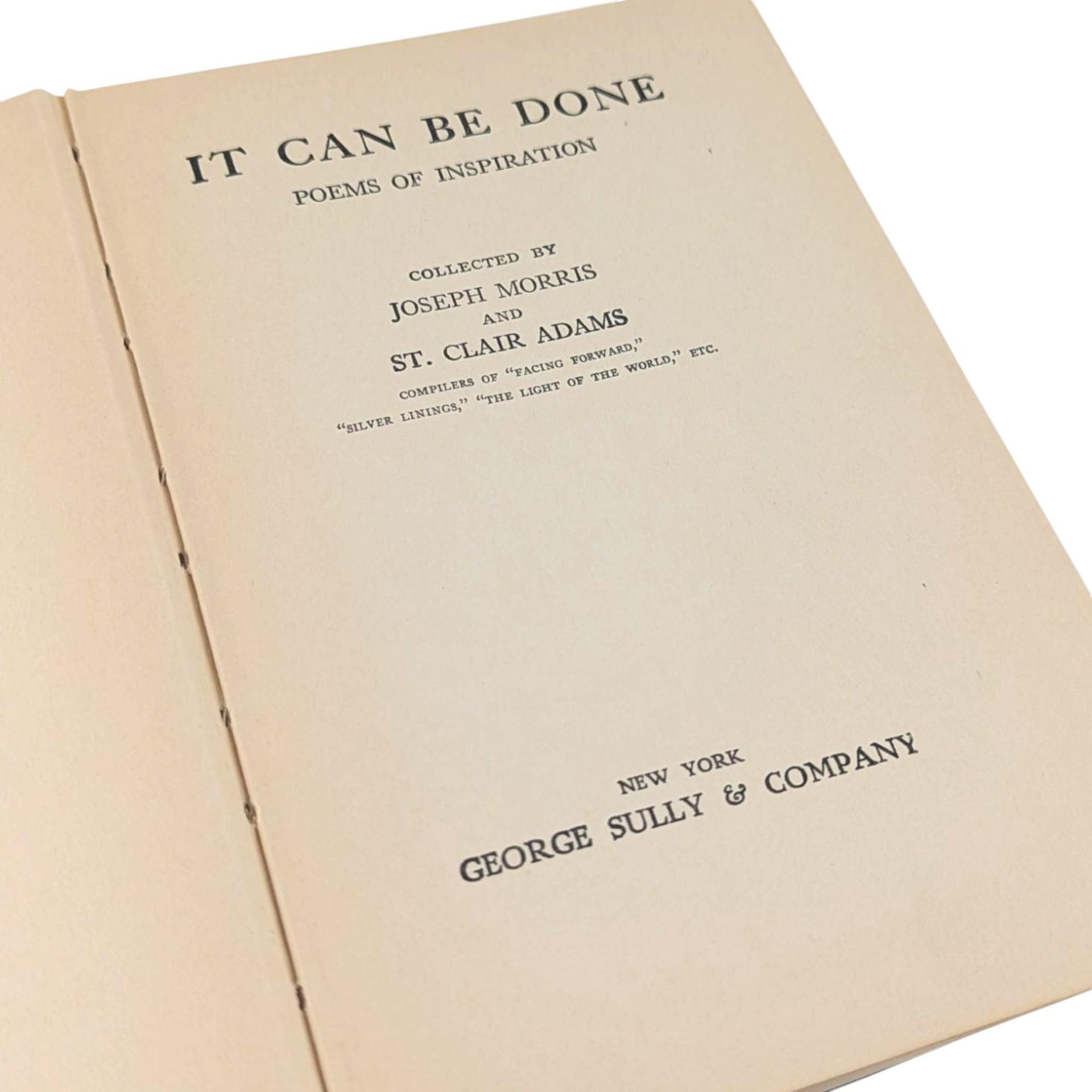1921 It Can Be Done Hardcover