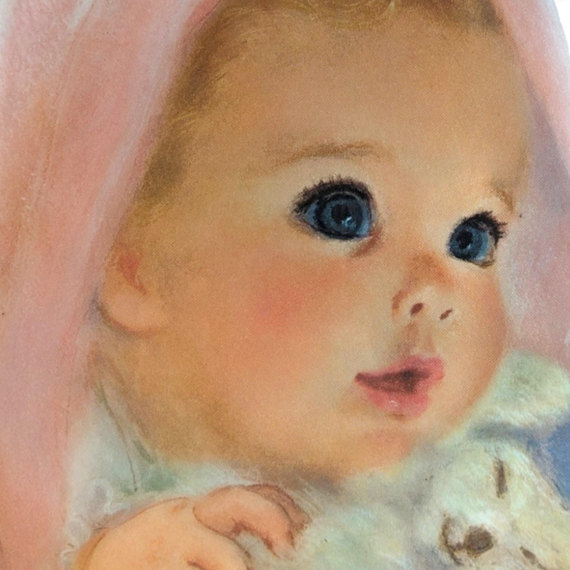 1960s Northern Tissue Kids Framed Print