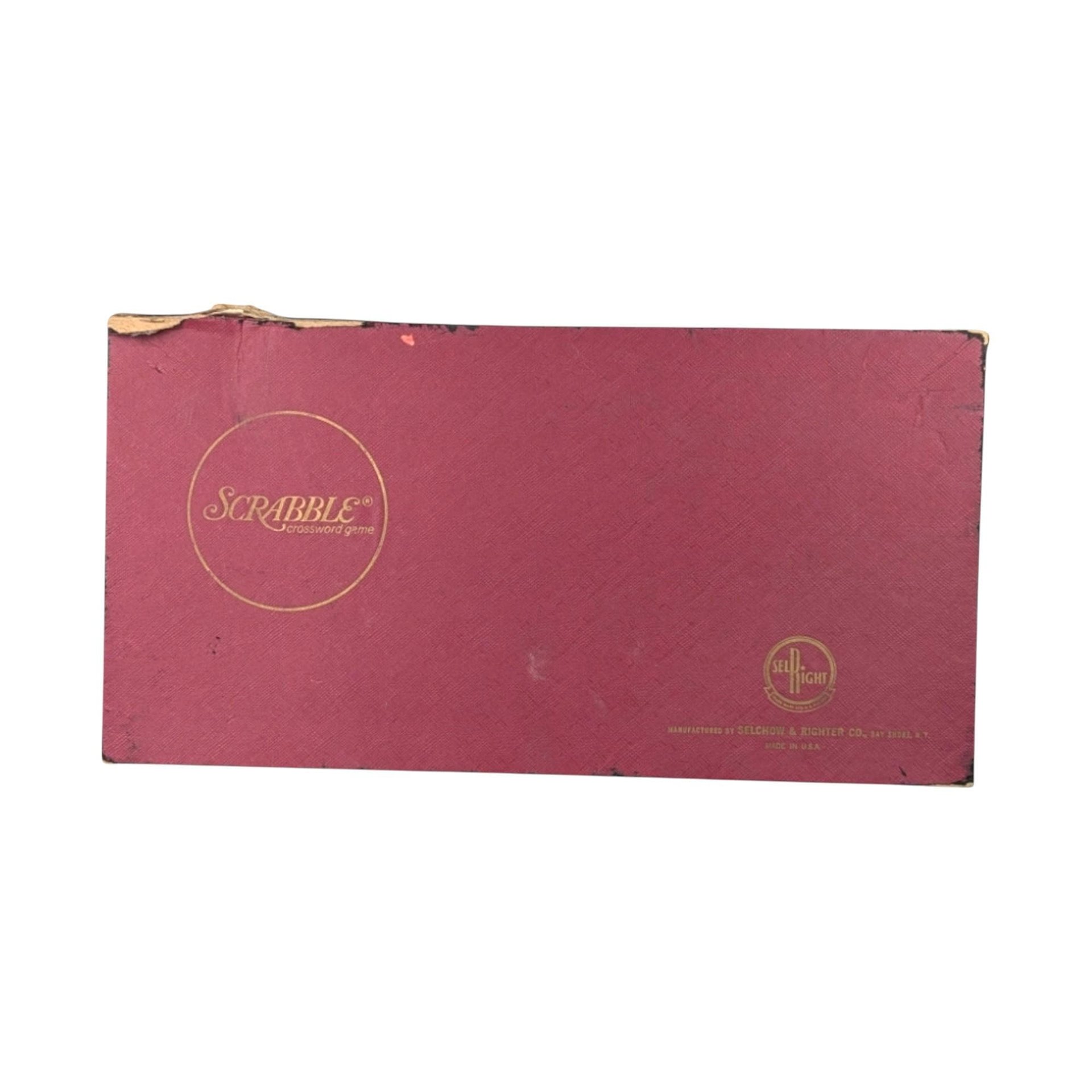 1953 Selchow & Righter Scrabble Board Game