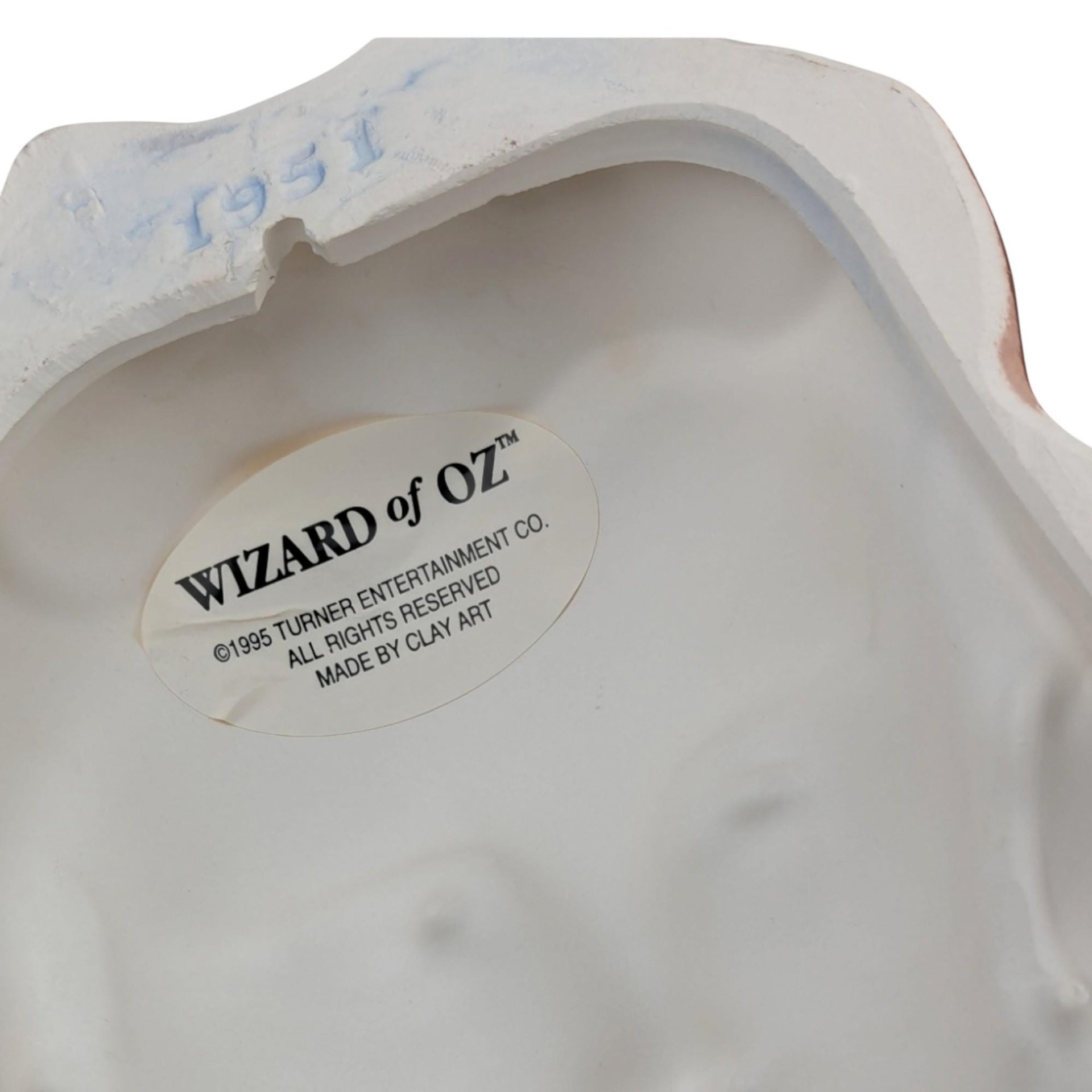 1995 Clay Art Wizard of Oz Dorothy Wall Mask