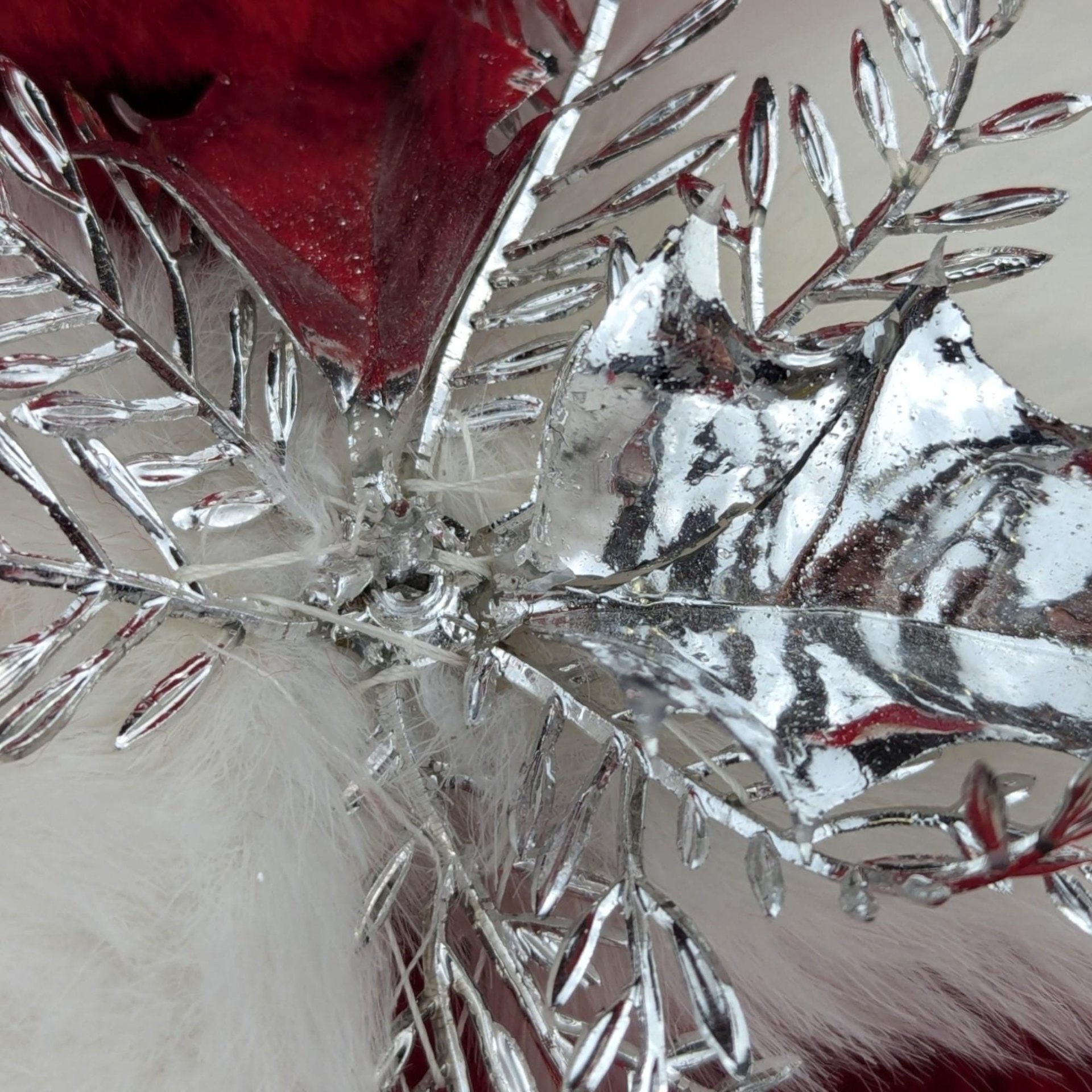 1993 Johnson Creations Holiday Red Teddy Bear