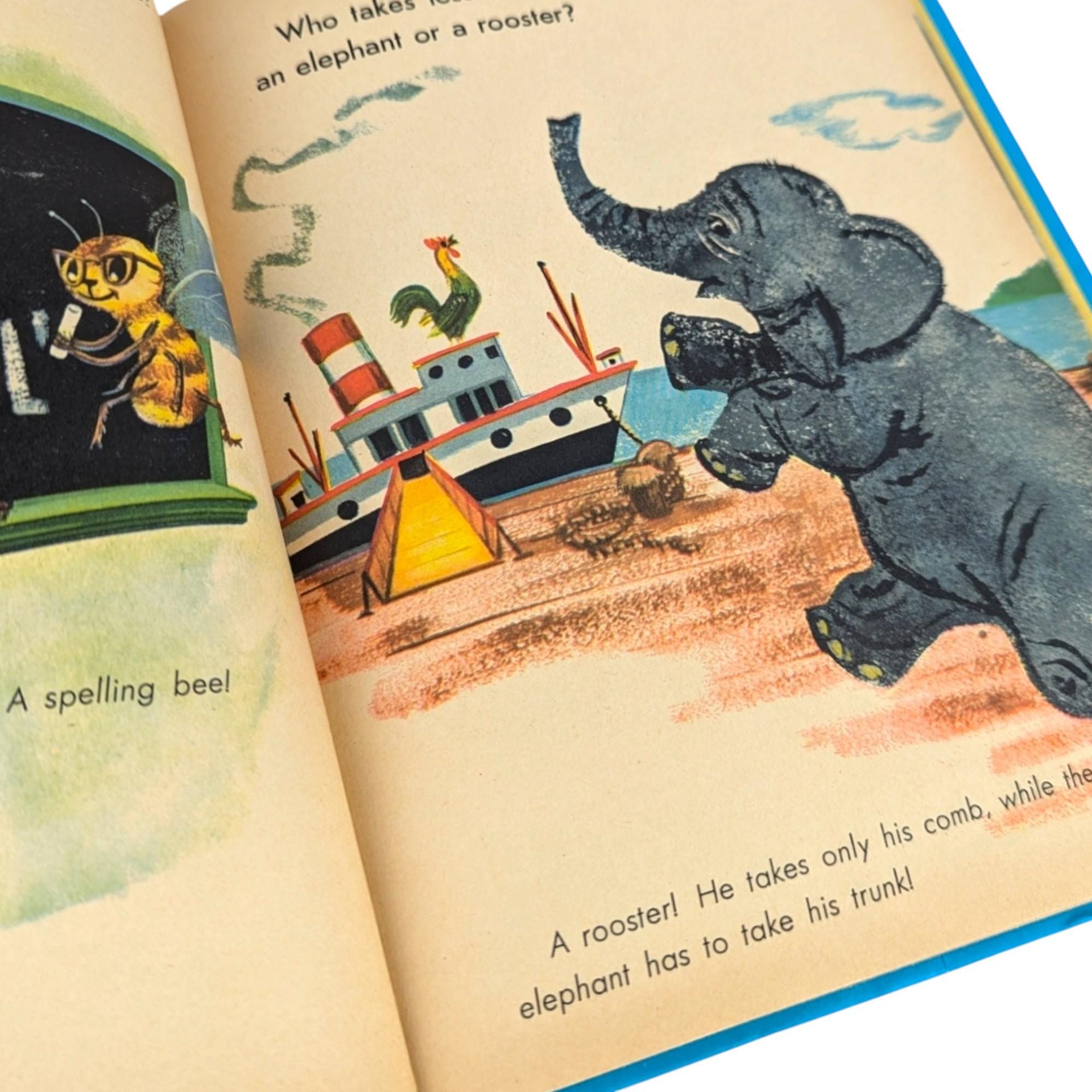 1960 My First Book of Riddles Hardcover