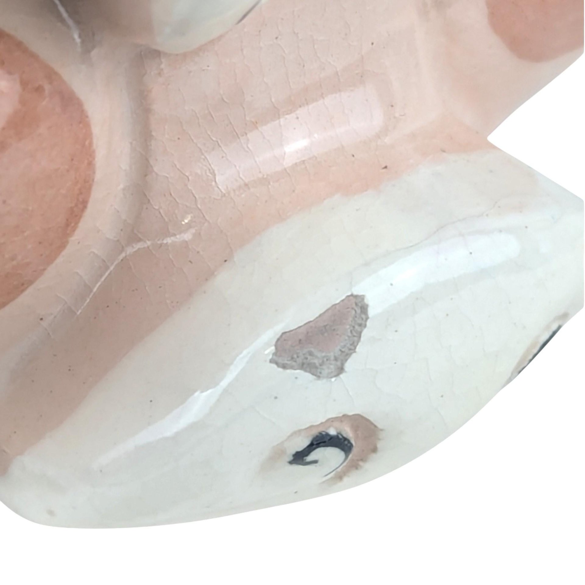 Vintage Kay Finch Grumpy Pig Ceramic Figurine