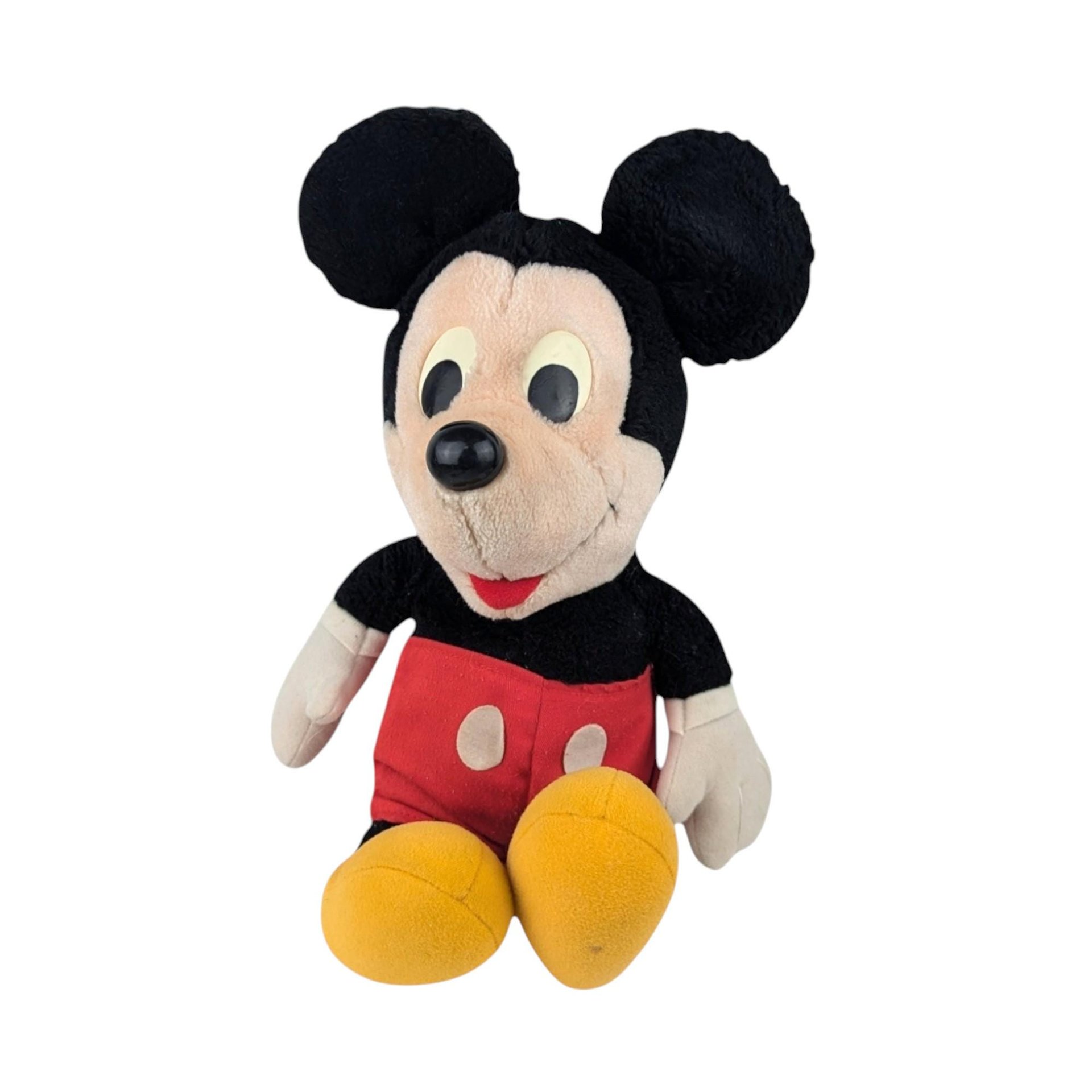 1983 Hasbro Softies Mickey Mouse Plush Doll