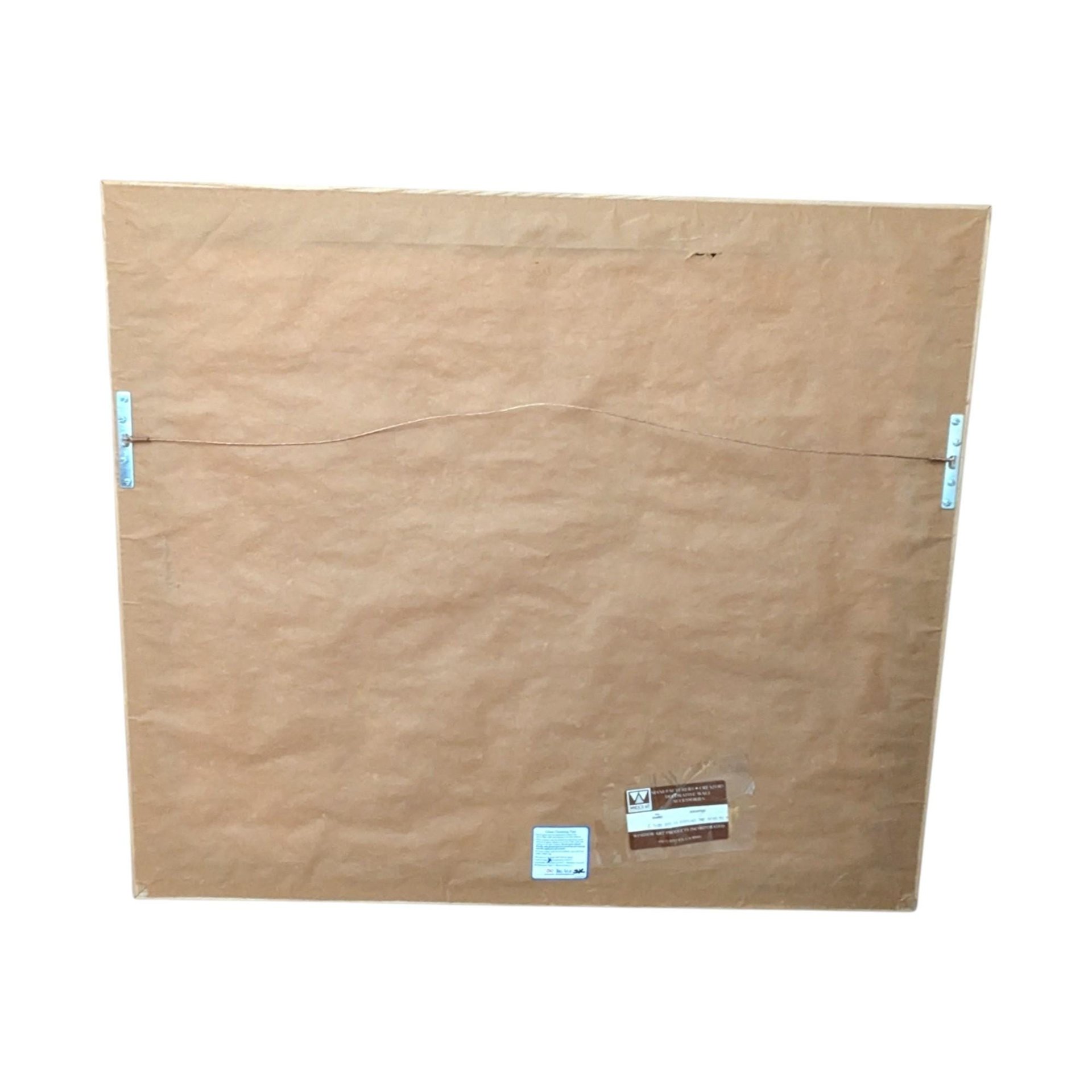 Vintage Felix Schlesinger "Feeding the Rabbits" Framed Art Print